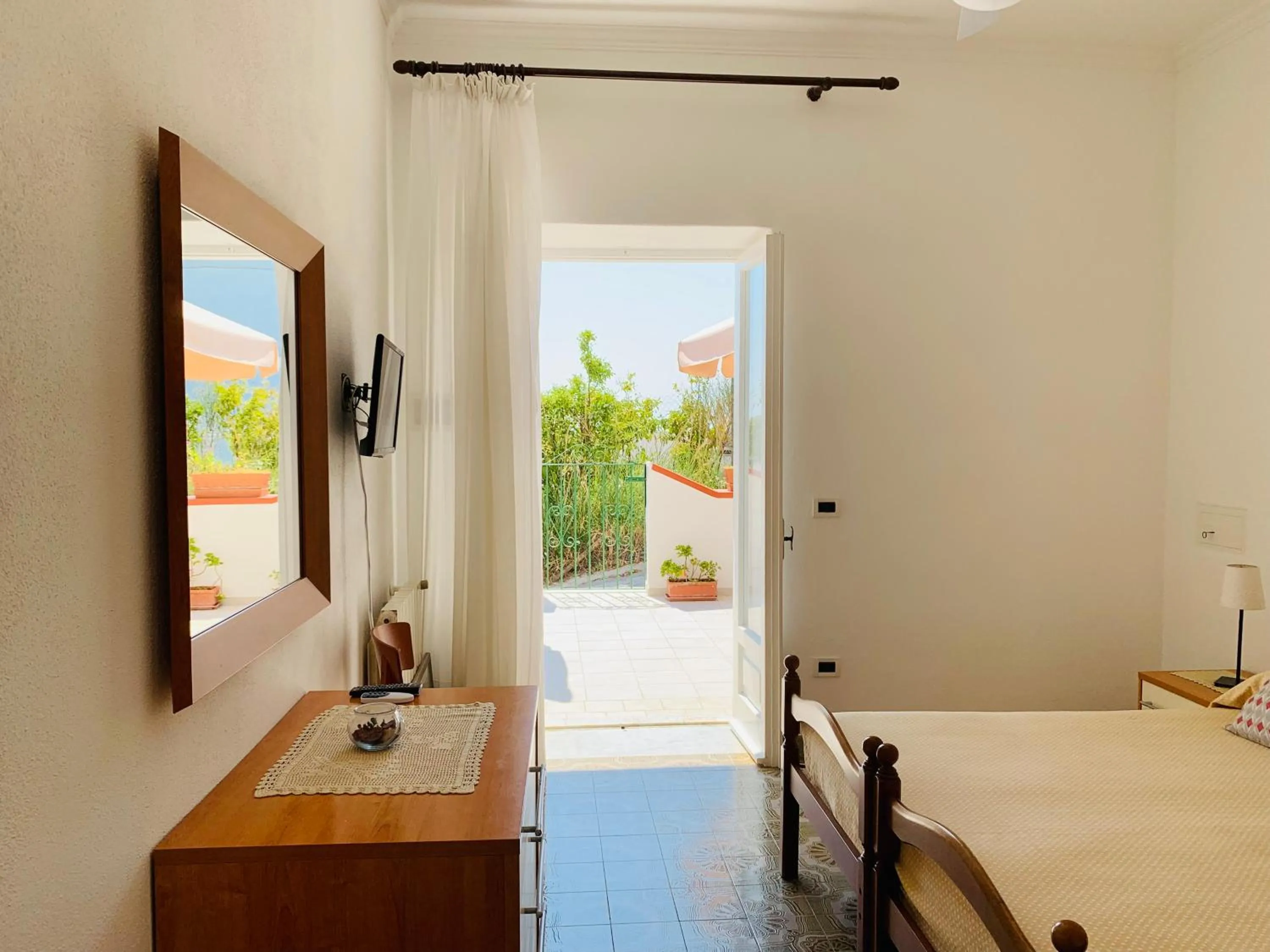 Bedroom in Pensione Casa Verde