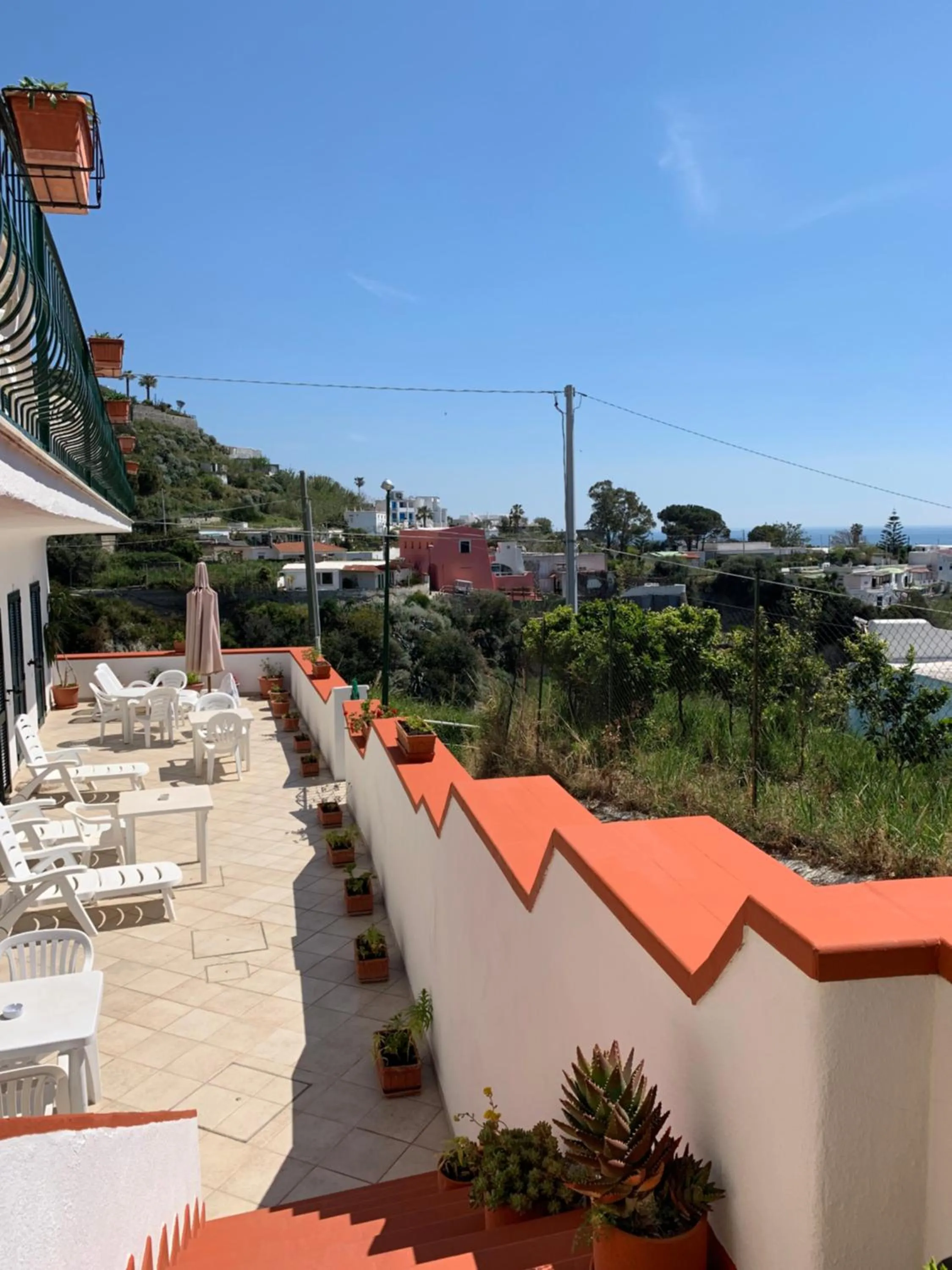 Balcony/Terrace in Pensione Casa Verde