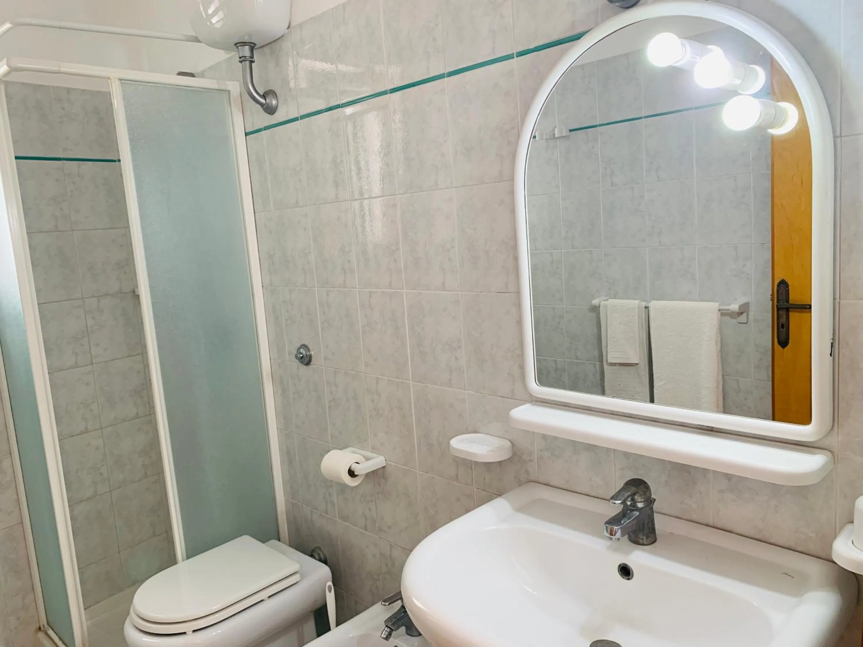 Bathroom in Pensione Casa Verde