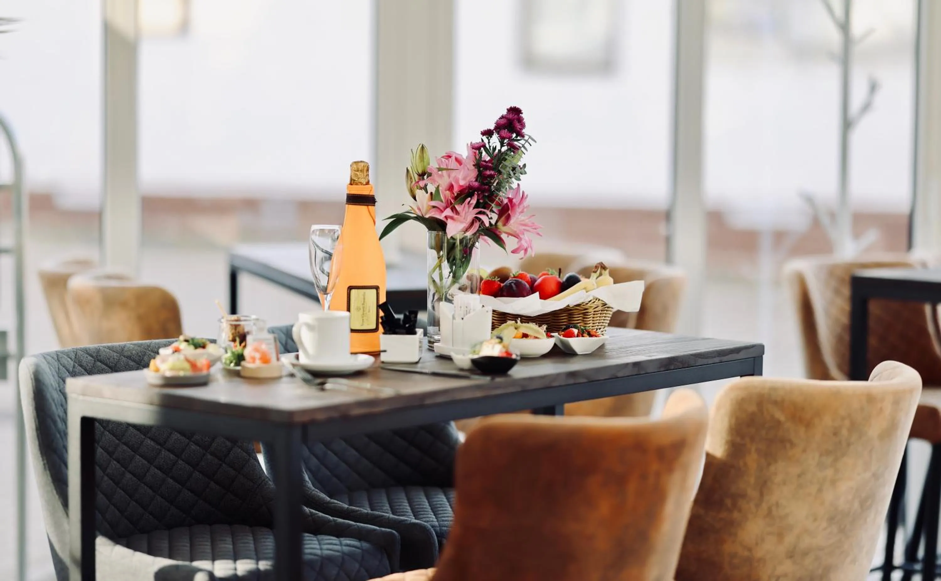 Restaurant/places to eat in Parkhotel am Schloss Machern