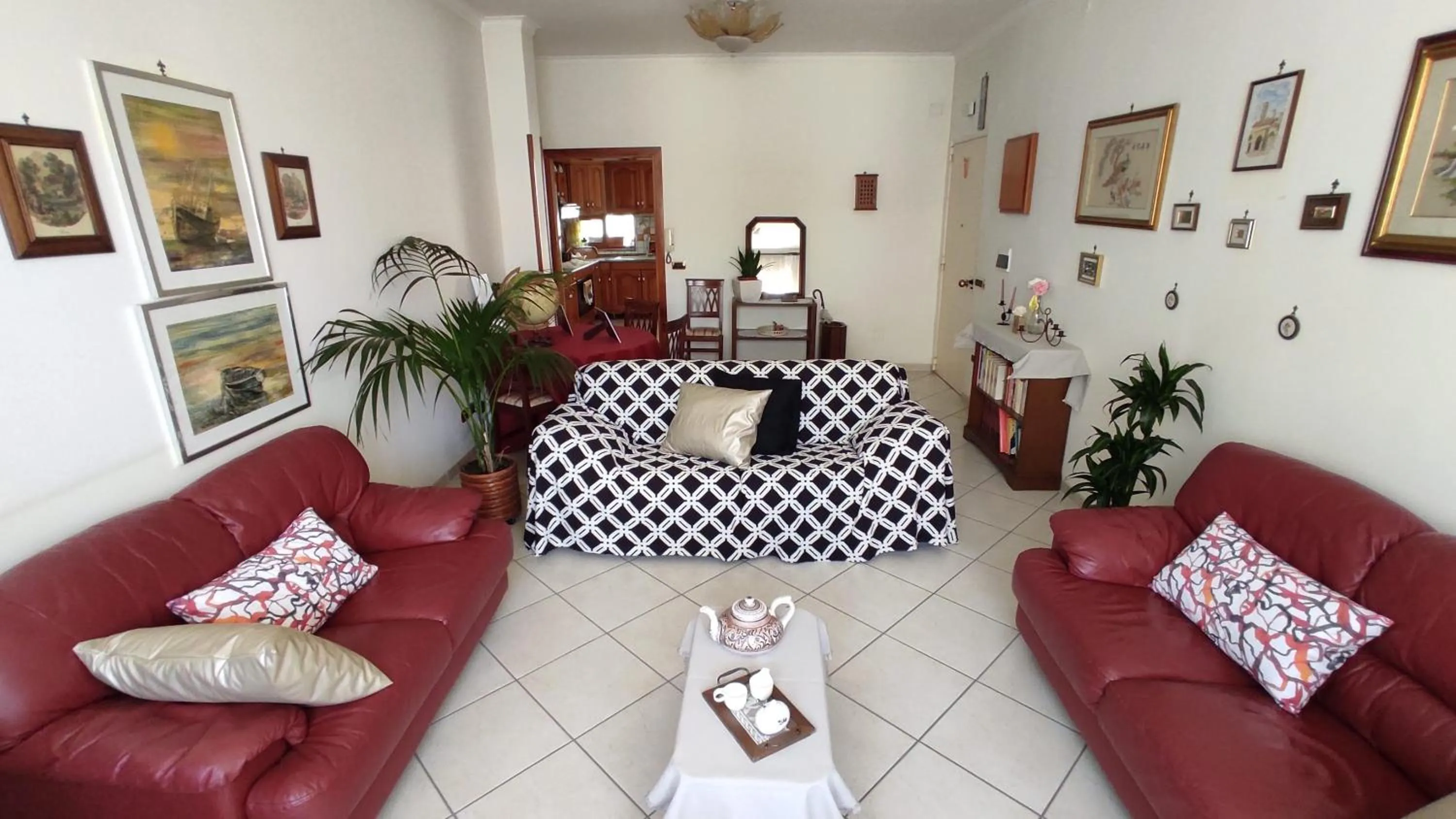 Living room in B&B Casa Ippolito Stabiae Coast