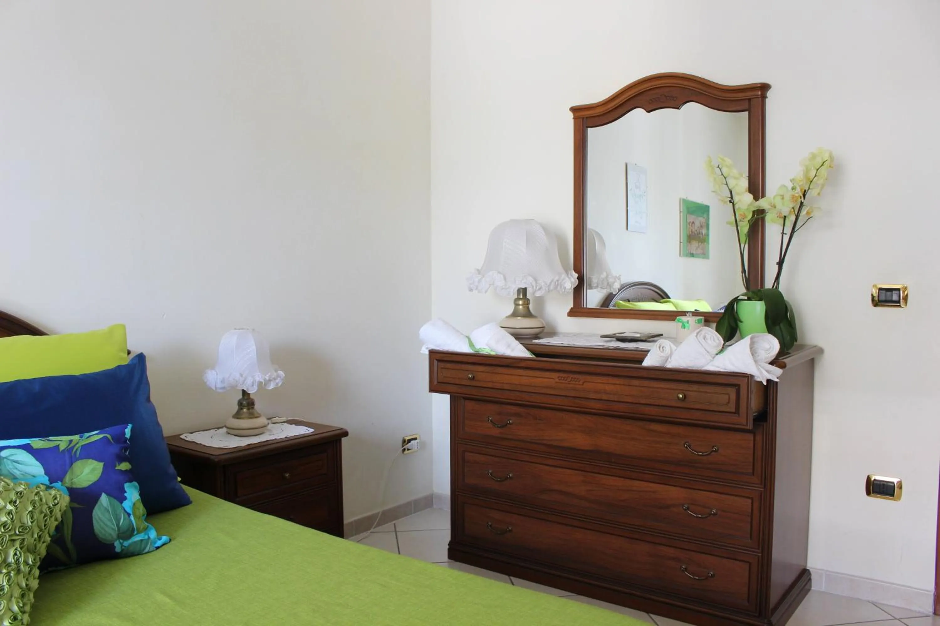 hair dresser, Bed in B&B Casa Ippolito Stabiae Coast