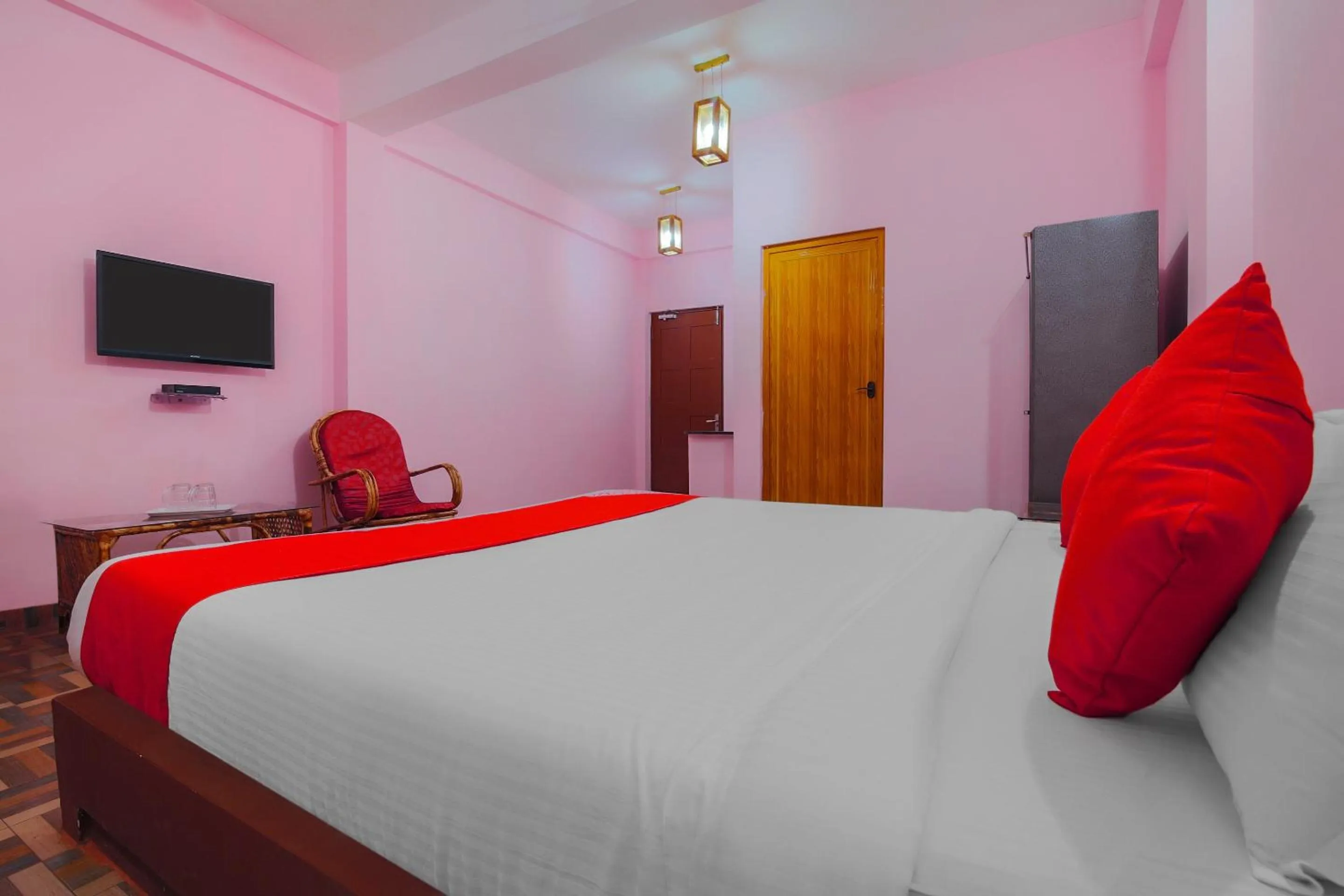 Bedroom, Bed in Hotel O Padma