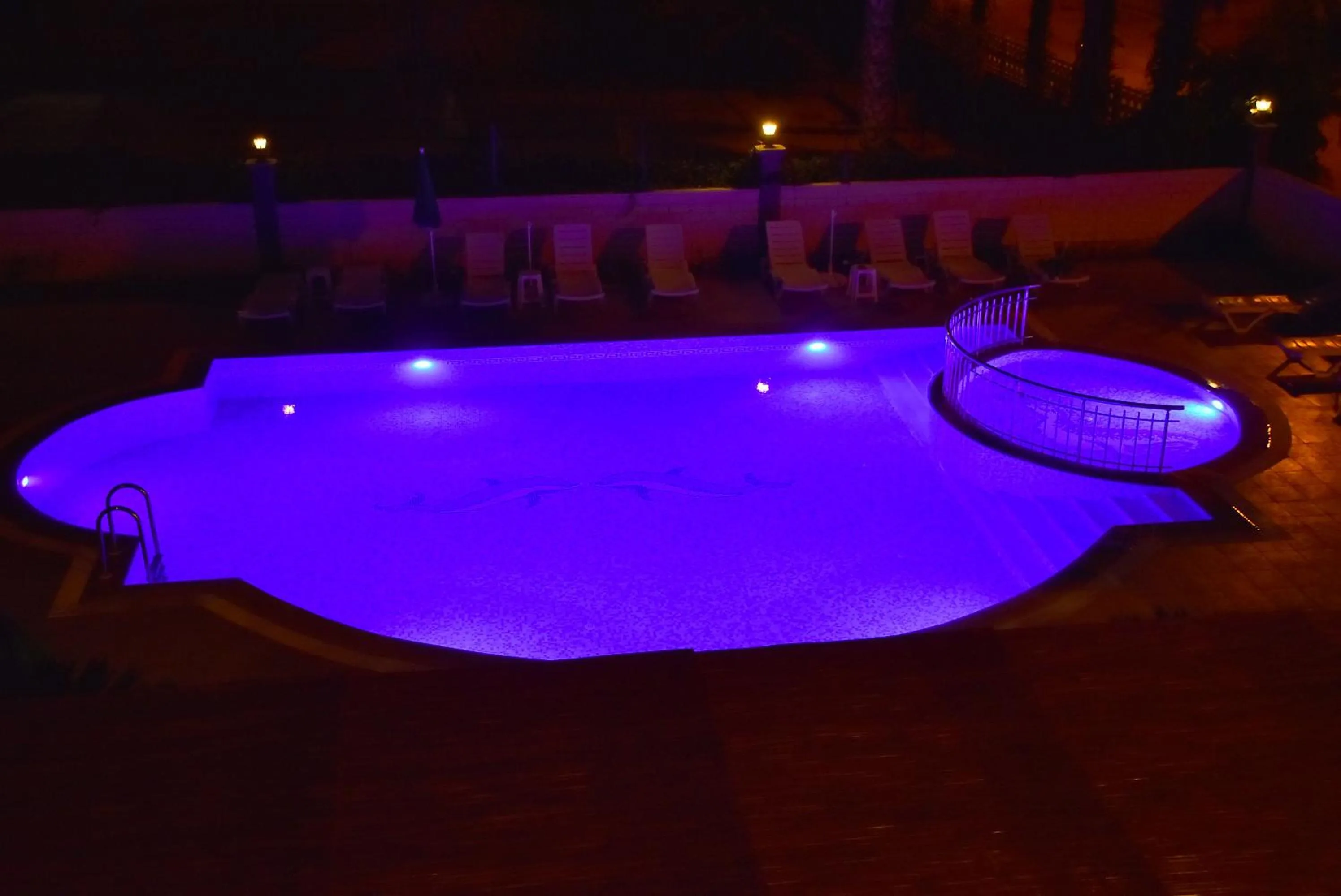 Pool view in Nora Suit Hotel