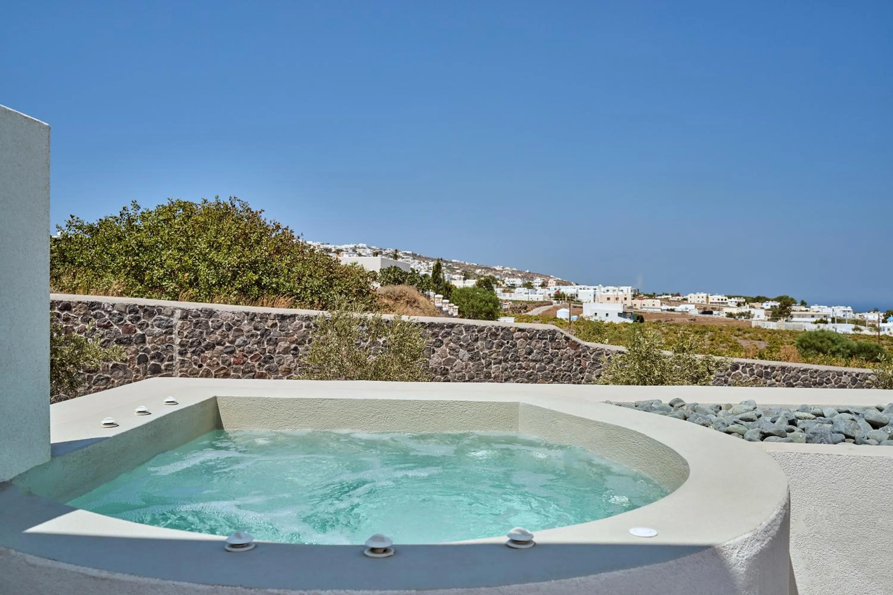 Hot Tub in Lilium Homes