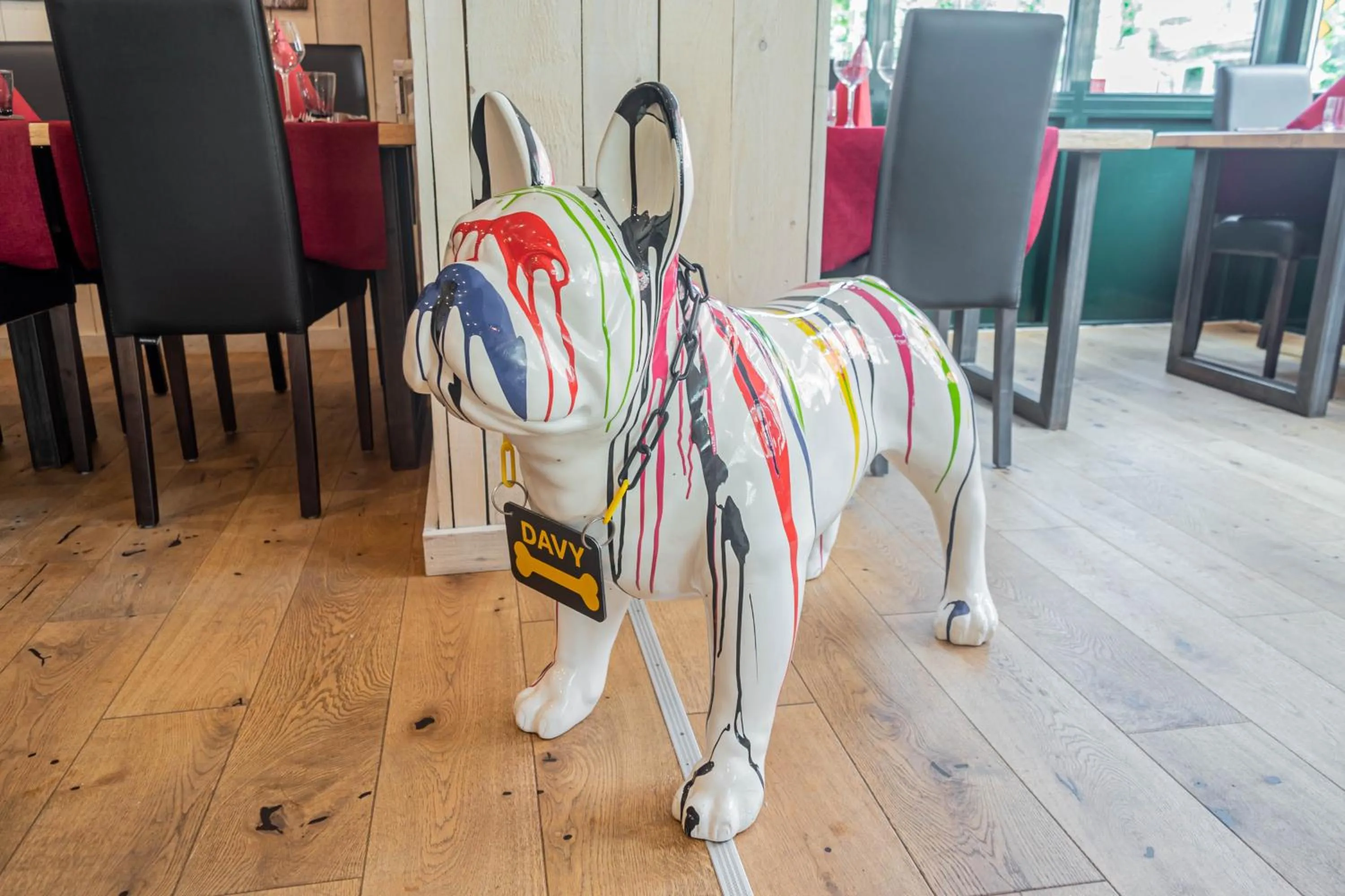 Decorative detail in Esplanade Hotel