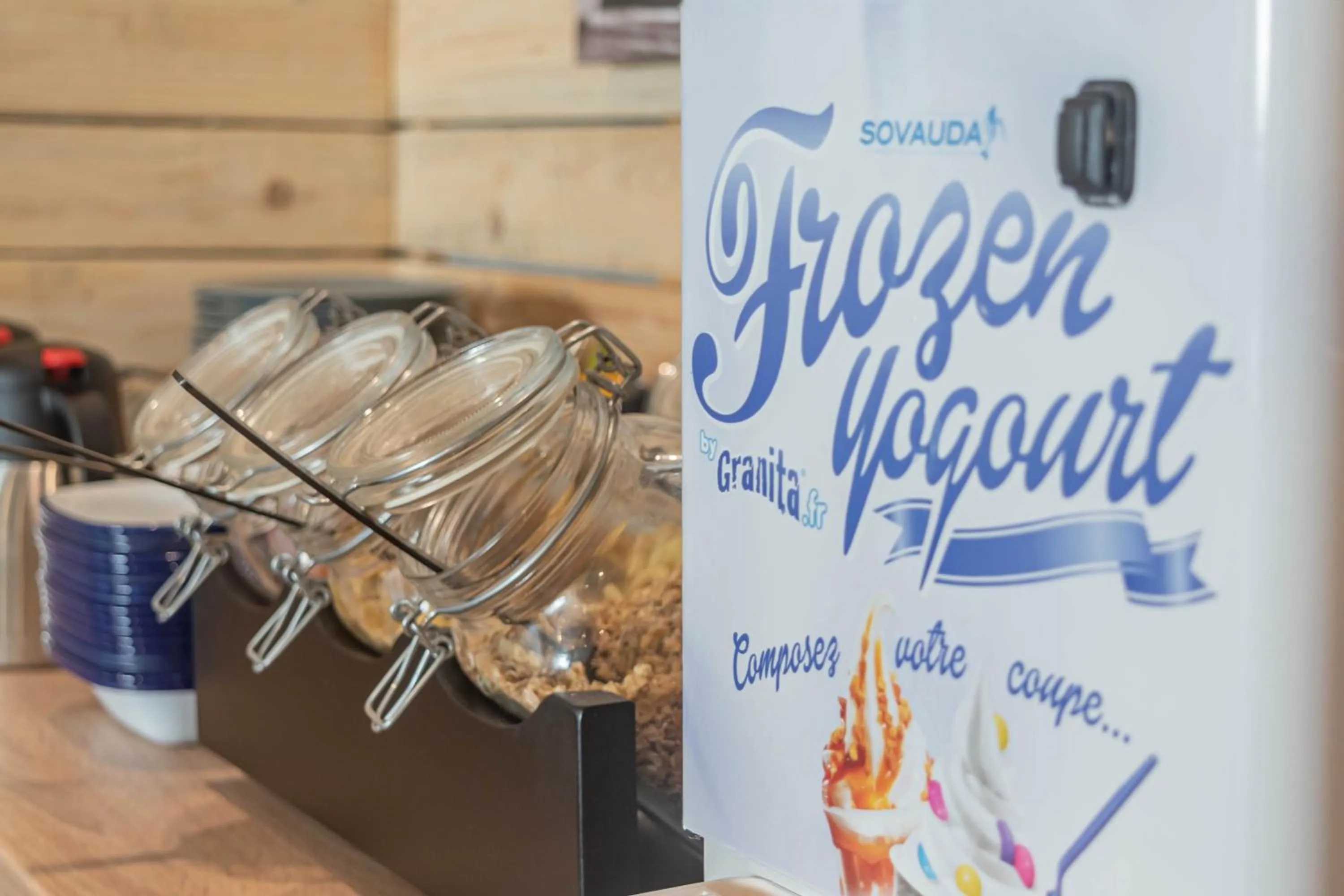 Buffet breakfast in Esplanade Hotel