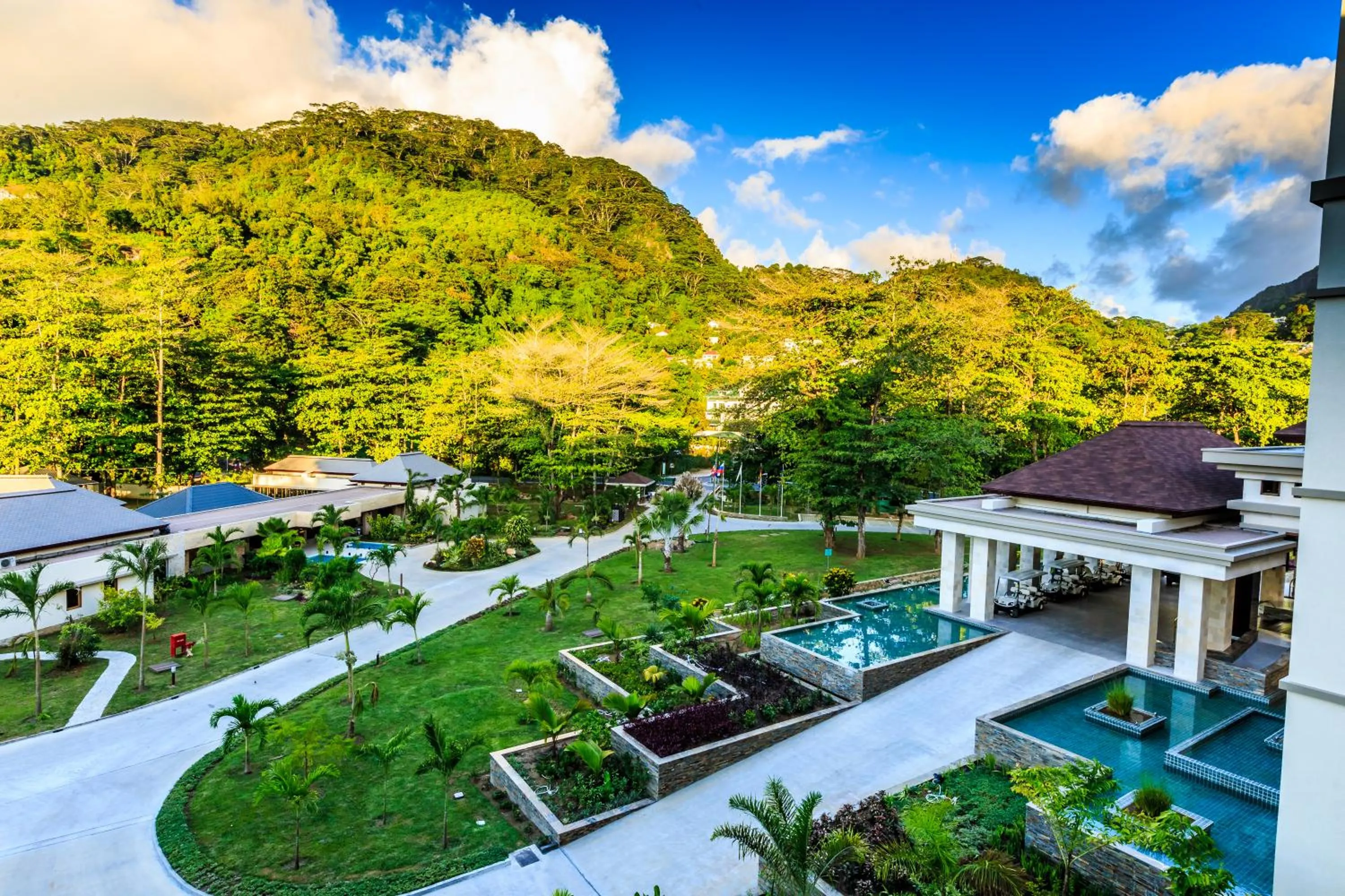 Property building in Savoy Seychelles Resort & Spa