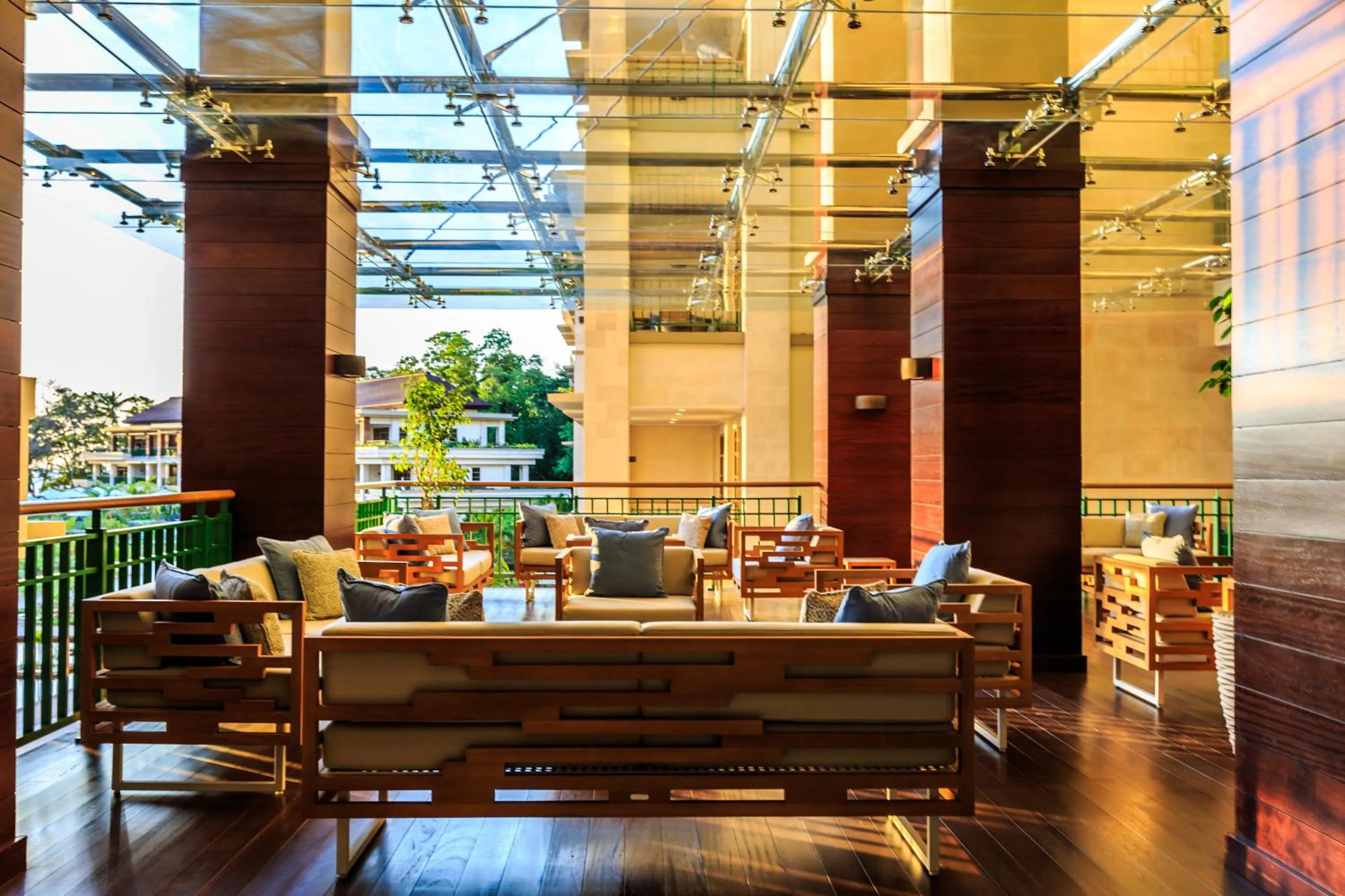 Lobby or reception in Savoy Seychelles Resort & Spa