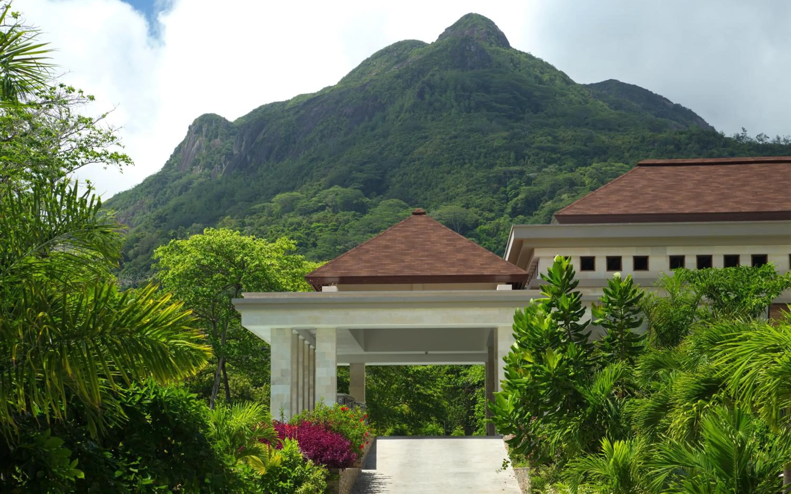 Natural landscape in Savoy Seychelles Resort & Spa