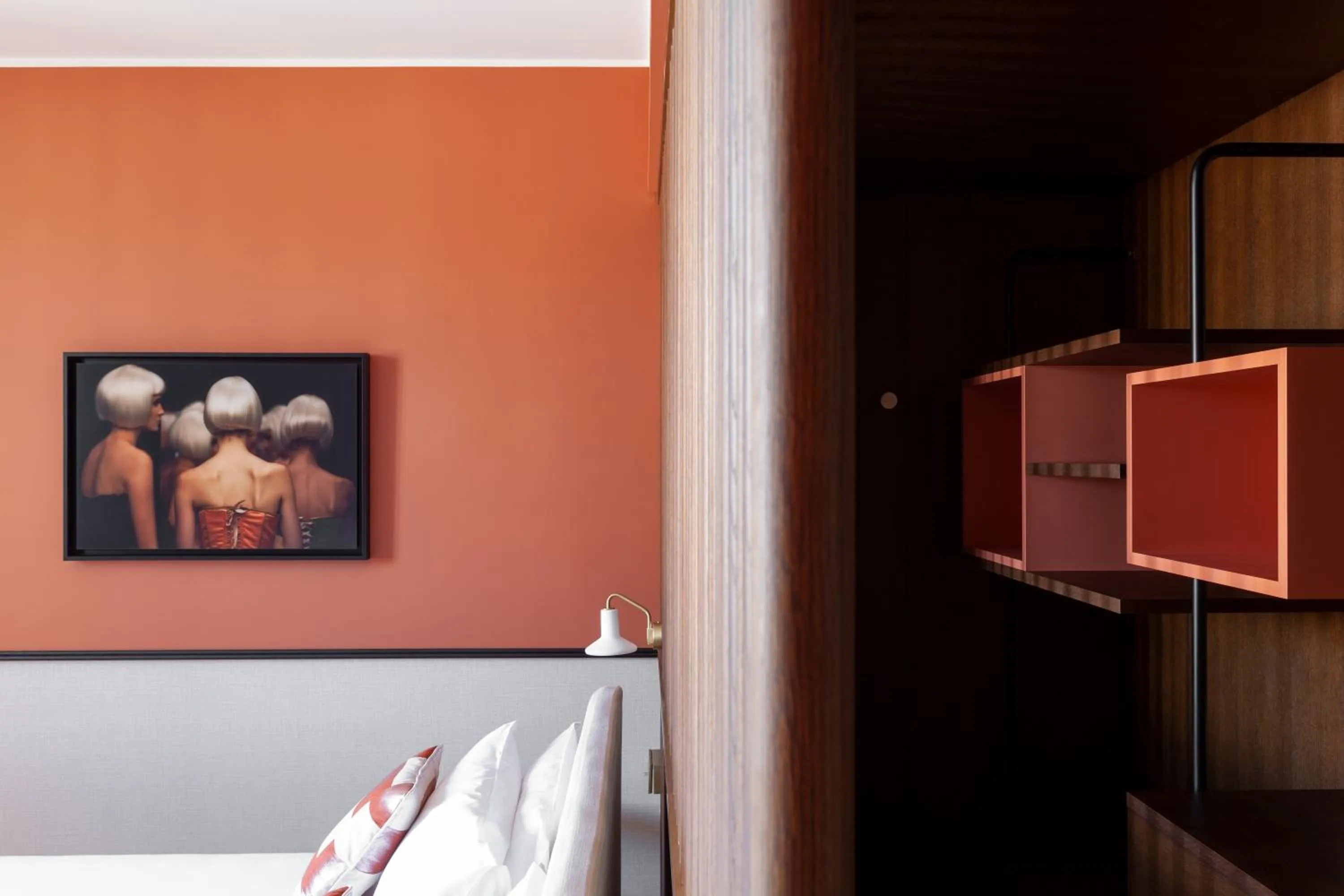 Bed in Amabilia Suites