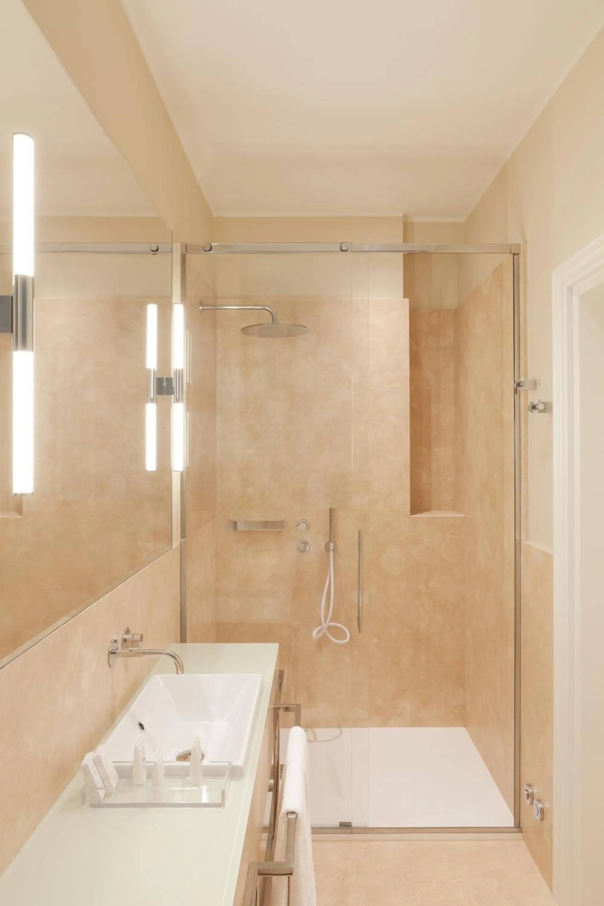 Shower in Amabilia Suites