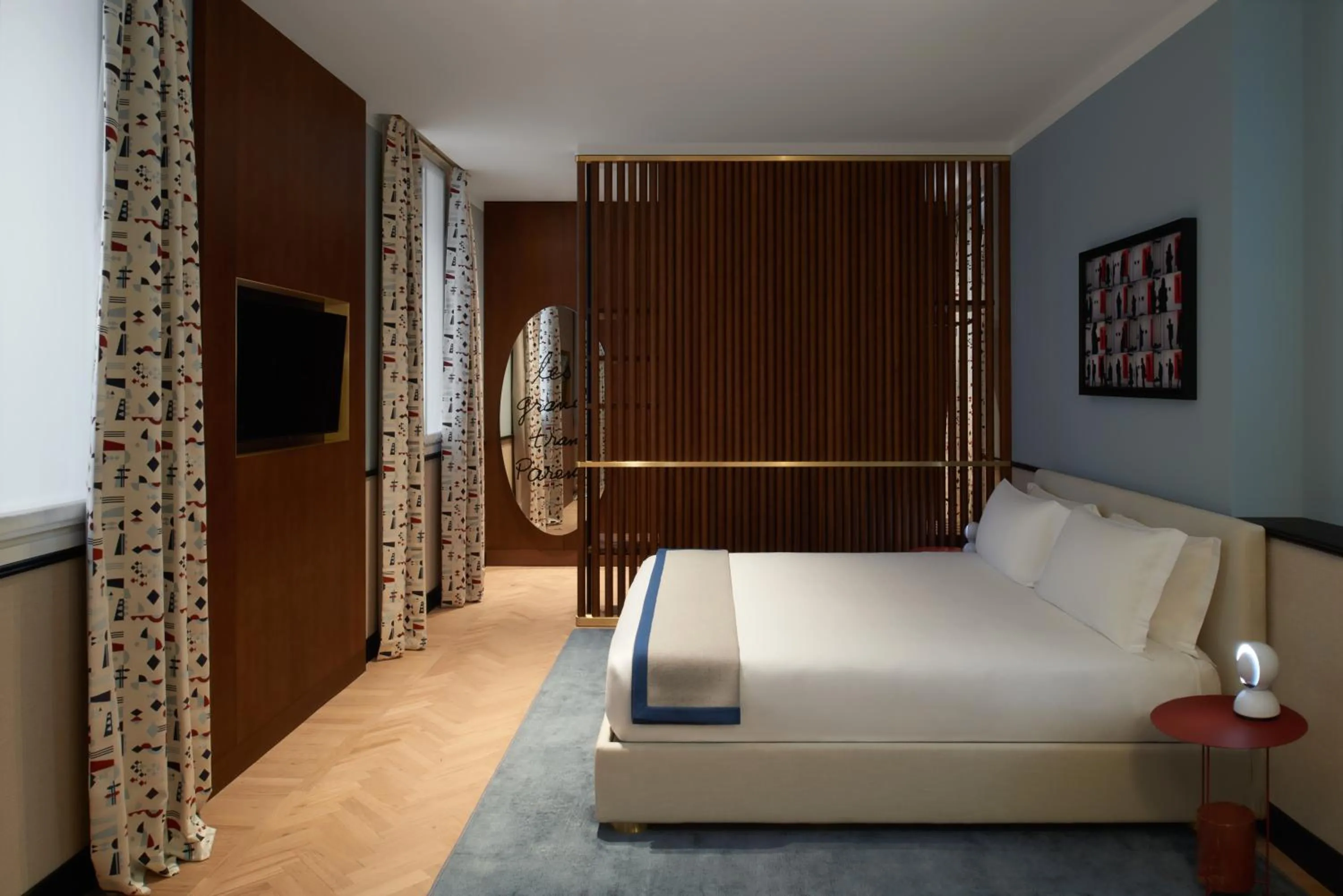 Bed in Amabilia Suites