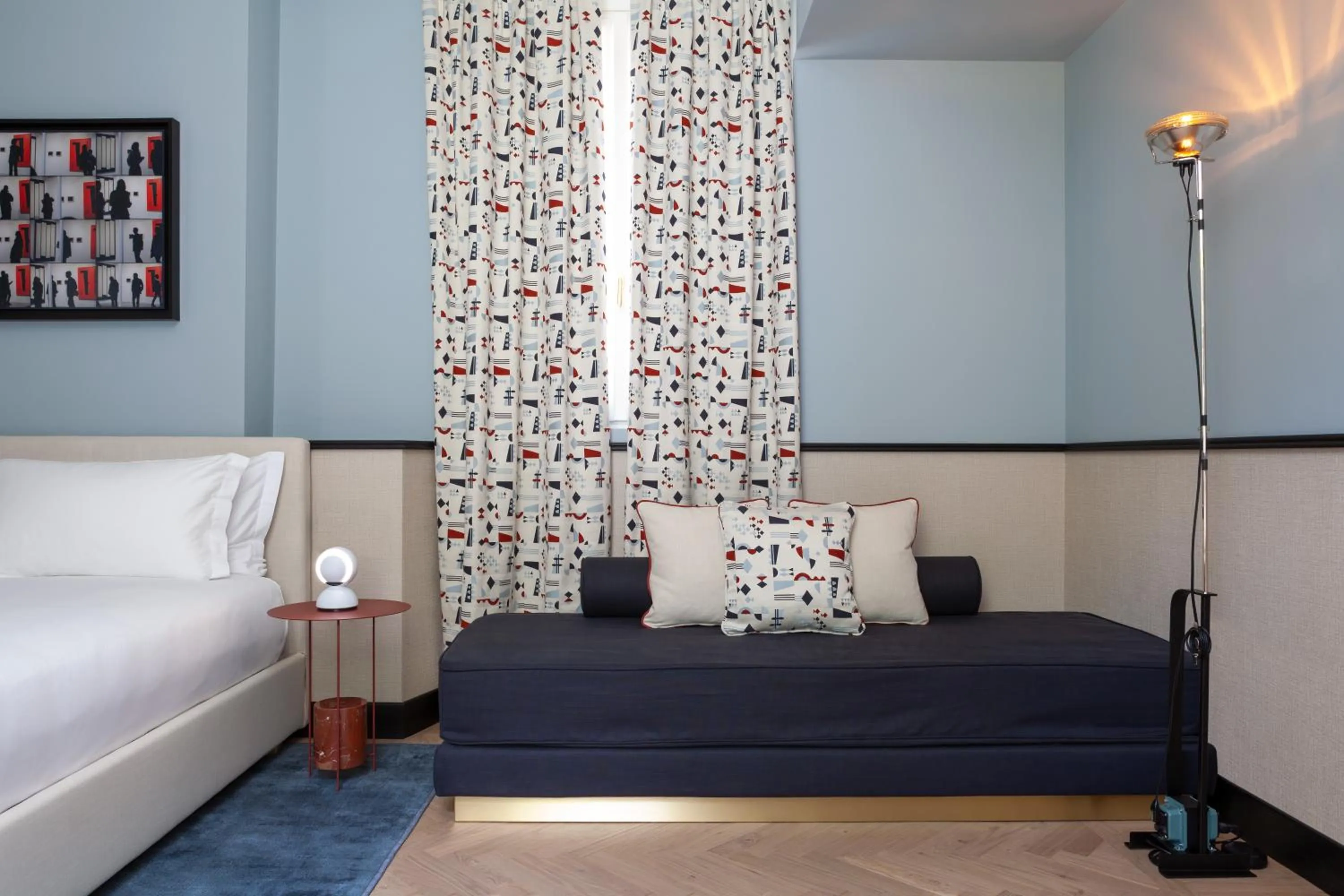 Bed in Amabilia Suites