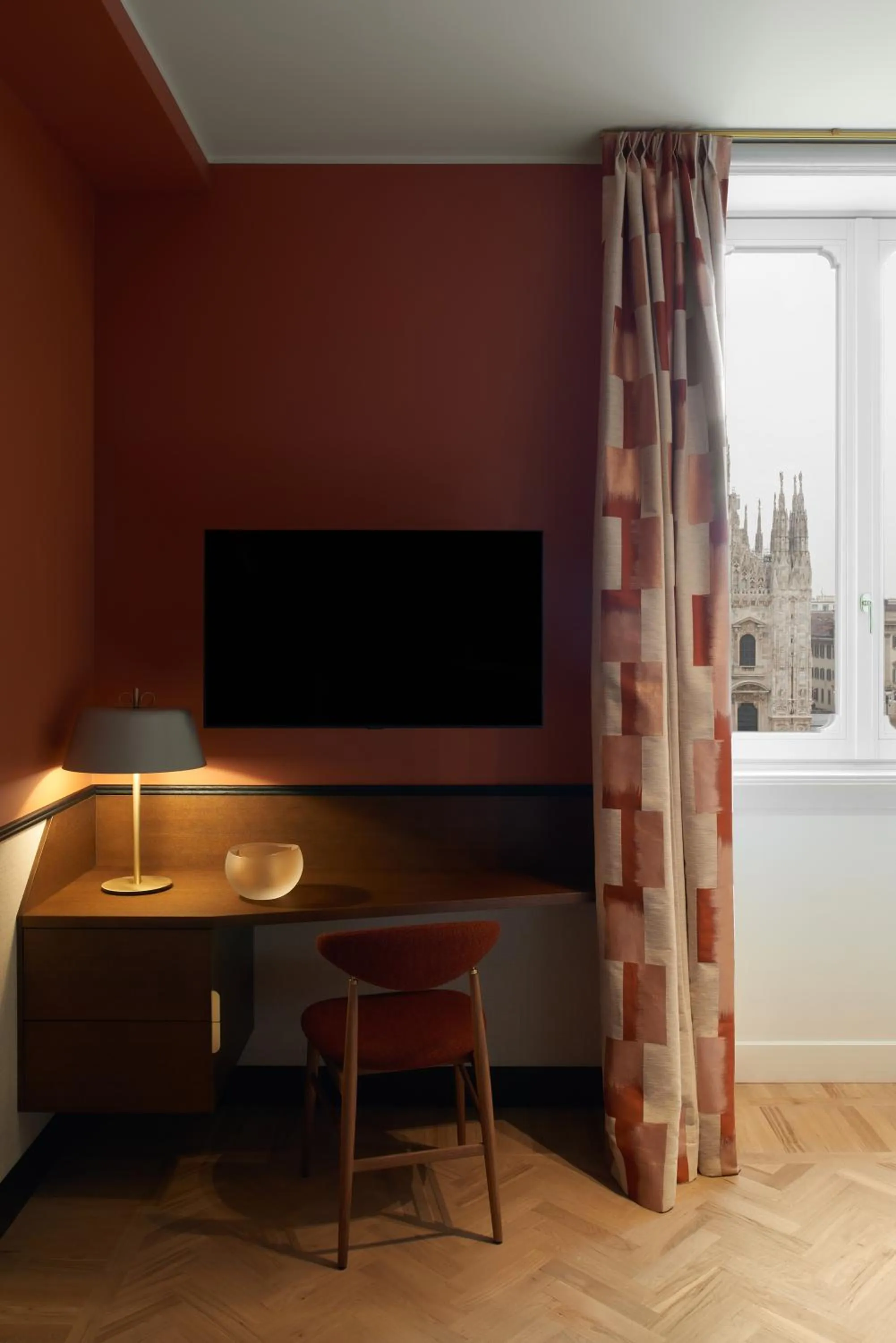 Bed in Amabilia Suites