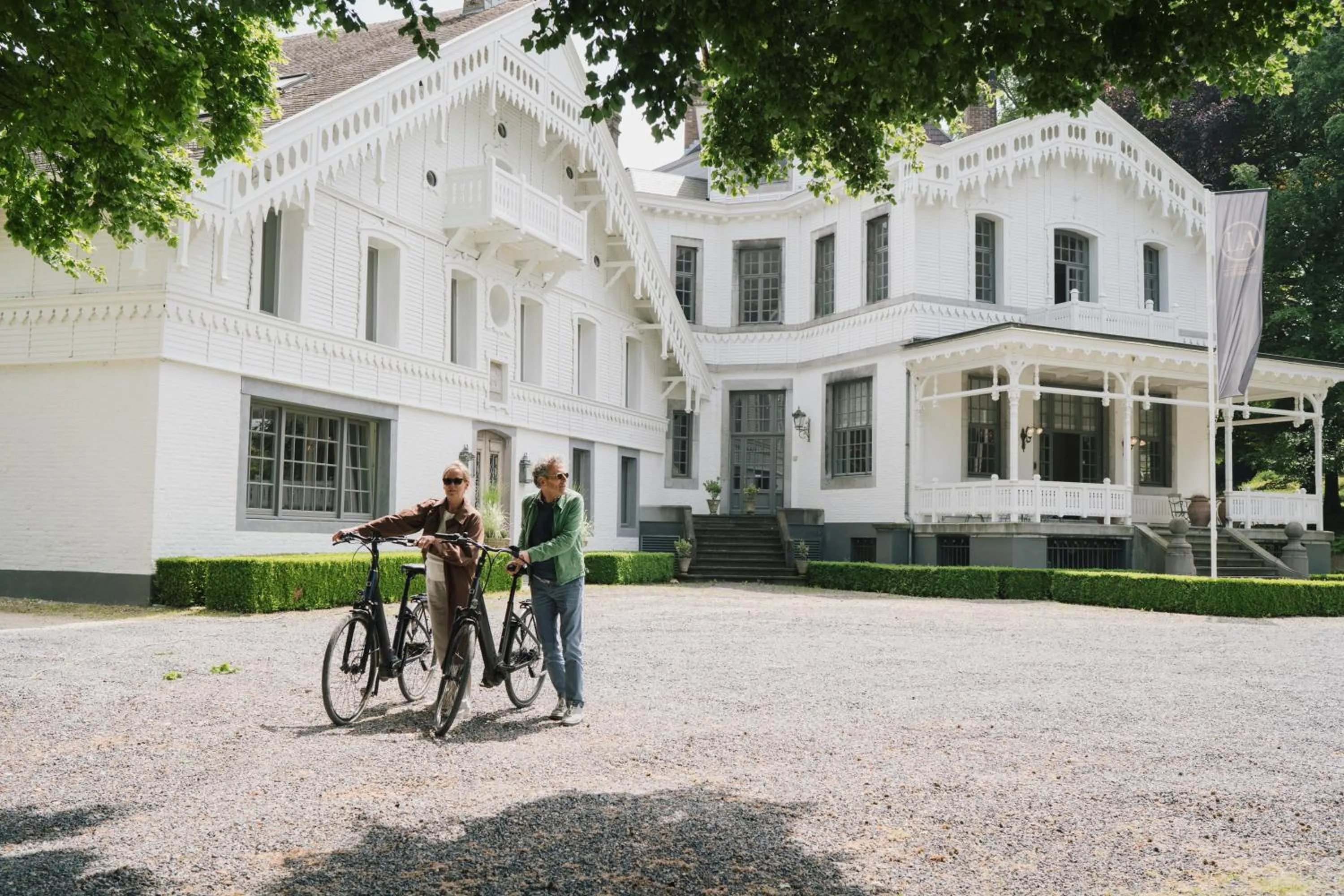 Cycling in Landgoed Altenbroek