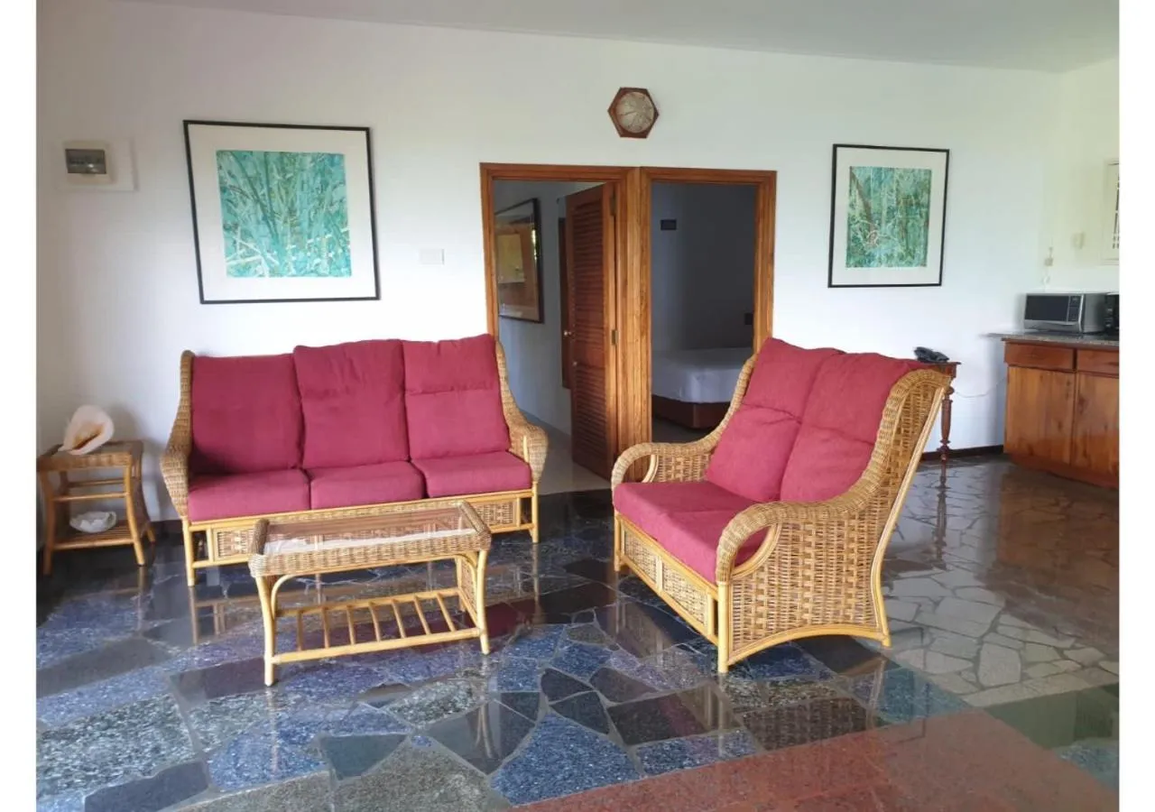 Living room in Anse Soleil Resort