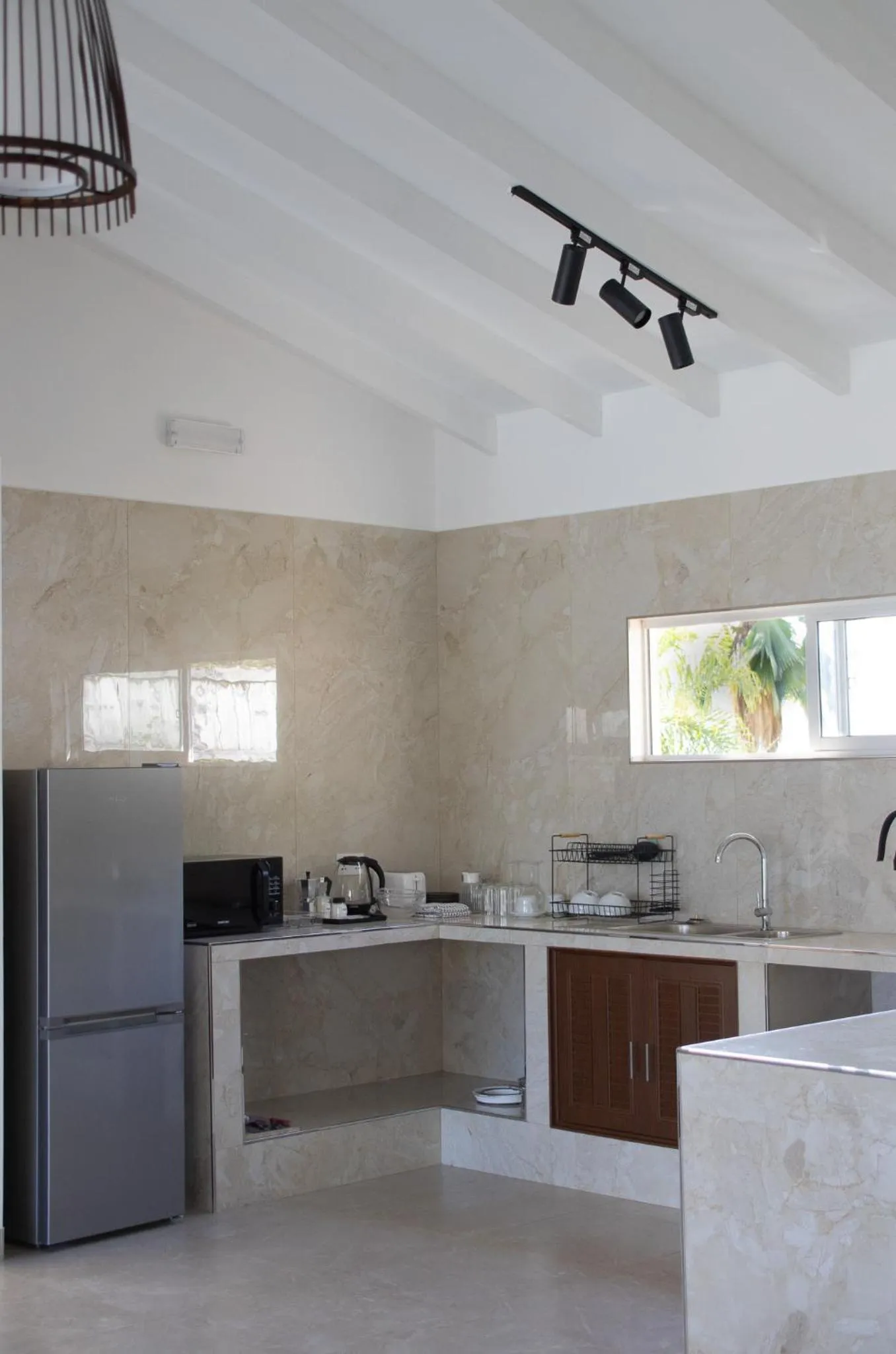 Kitchen or kitchenette in Anse Soleil Resort