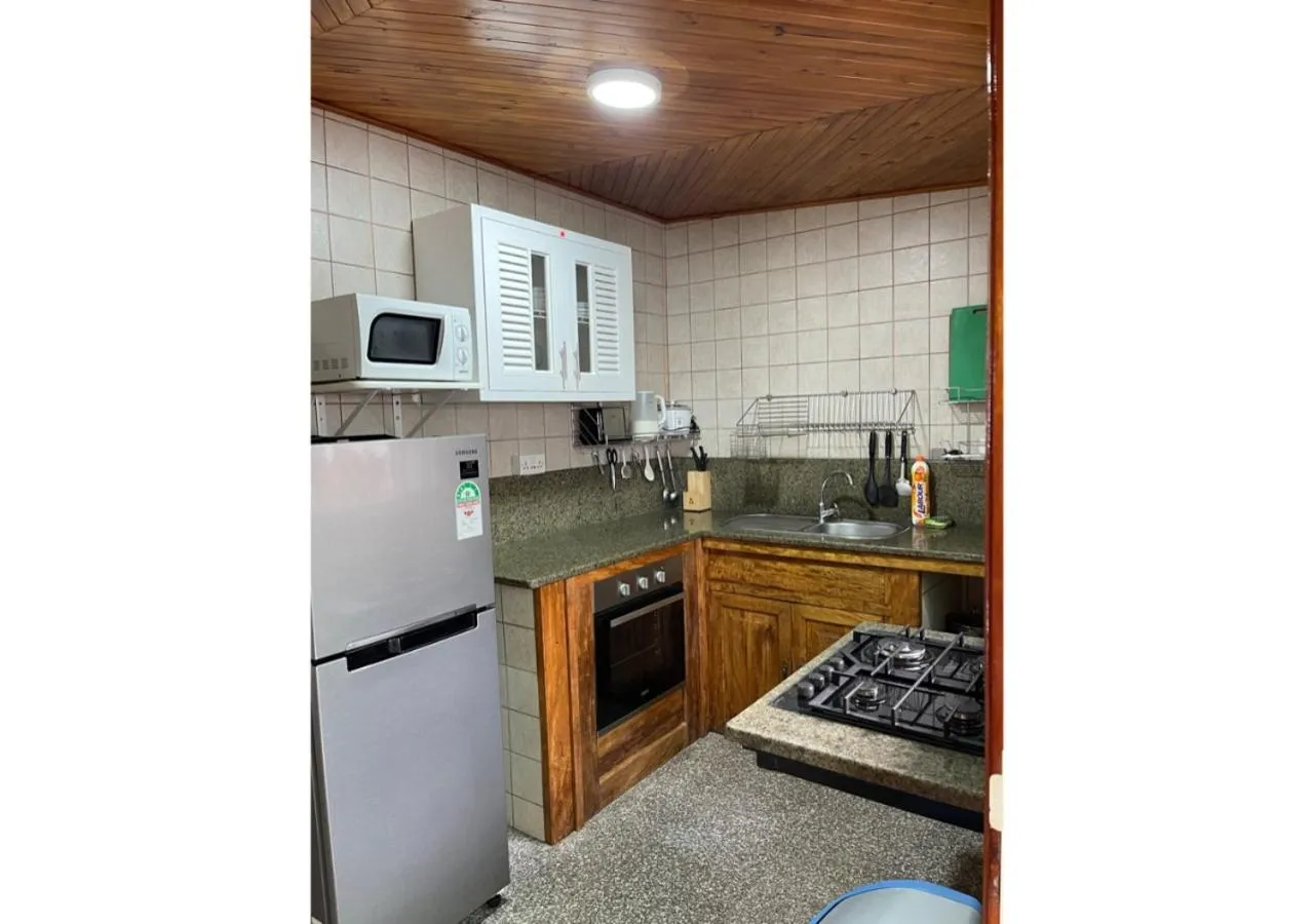 kitchen in Anse Soleil Resort