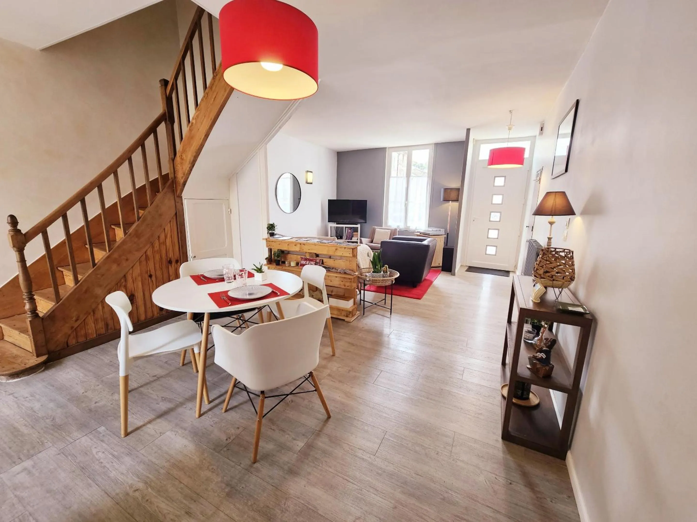 Bedroom in Maison de ville confortable avec cour interieure