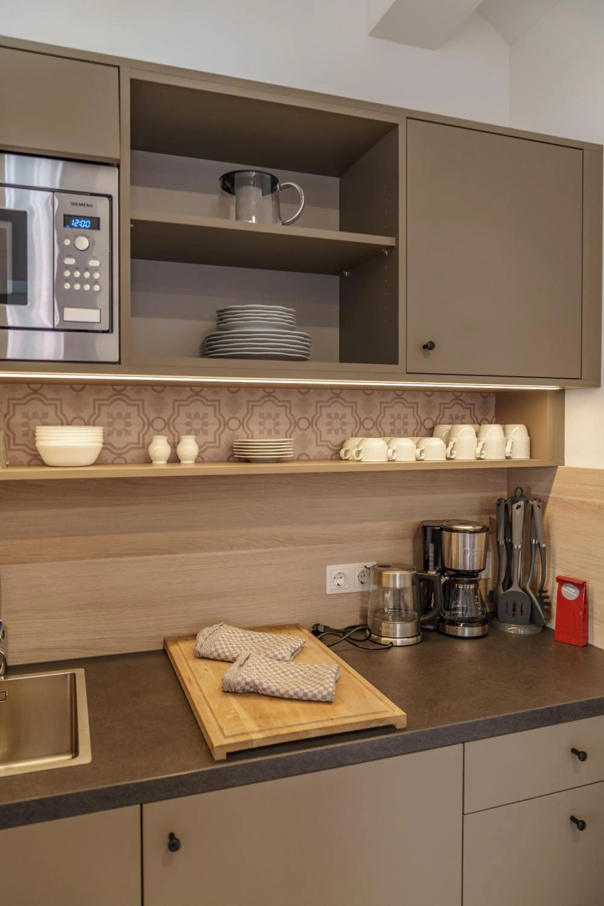 Kitchen or kitchenette in Villa Elisa