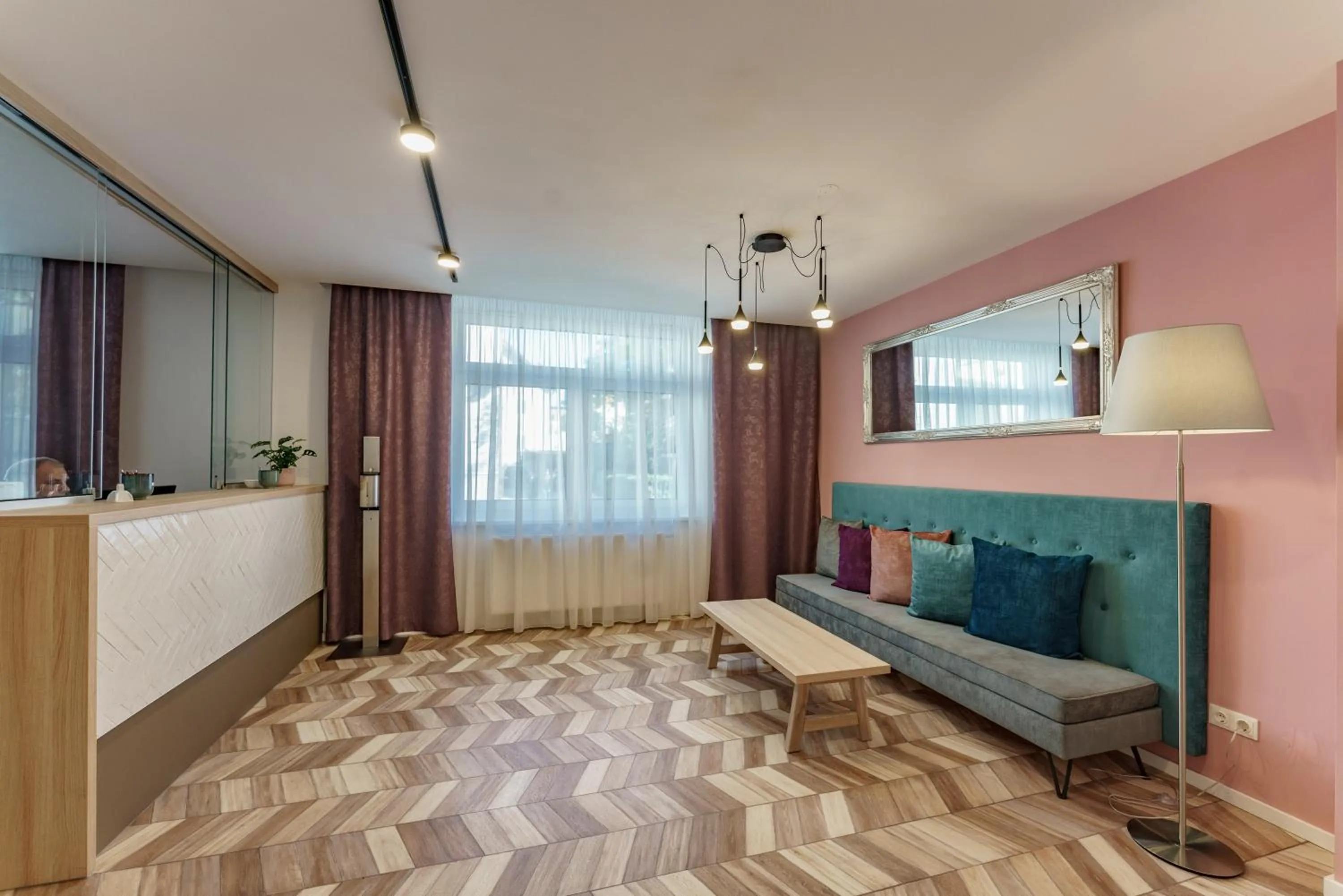 Lobby or reception in Villa Elisa