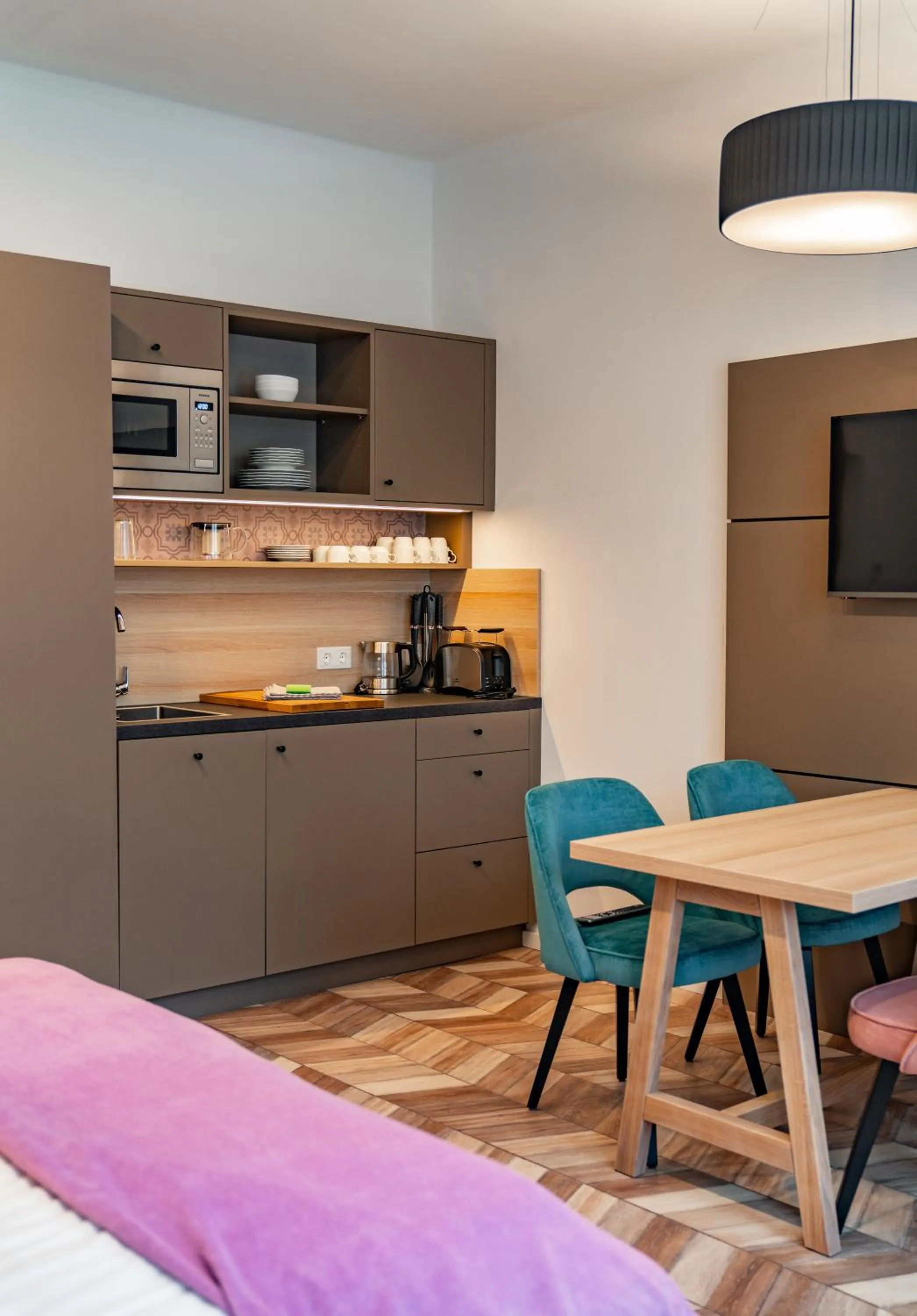 Kitchen or kitchenette in Villa Elisa