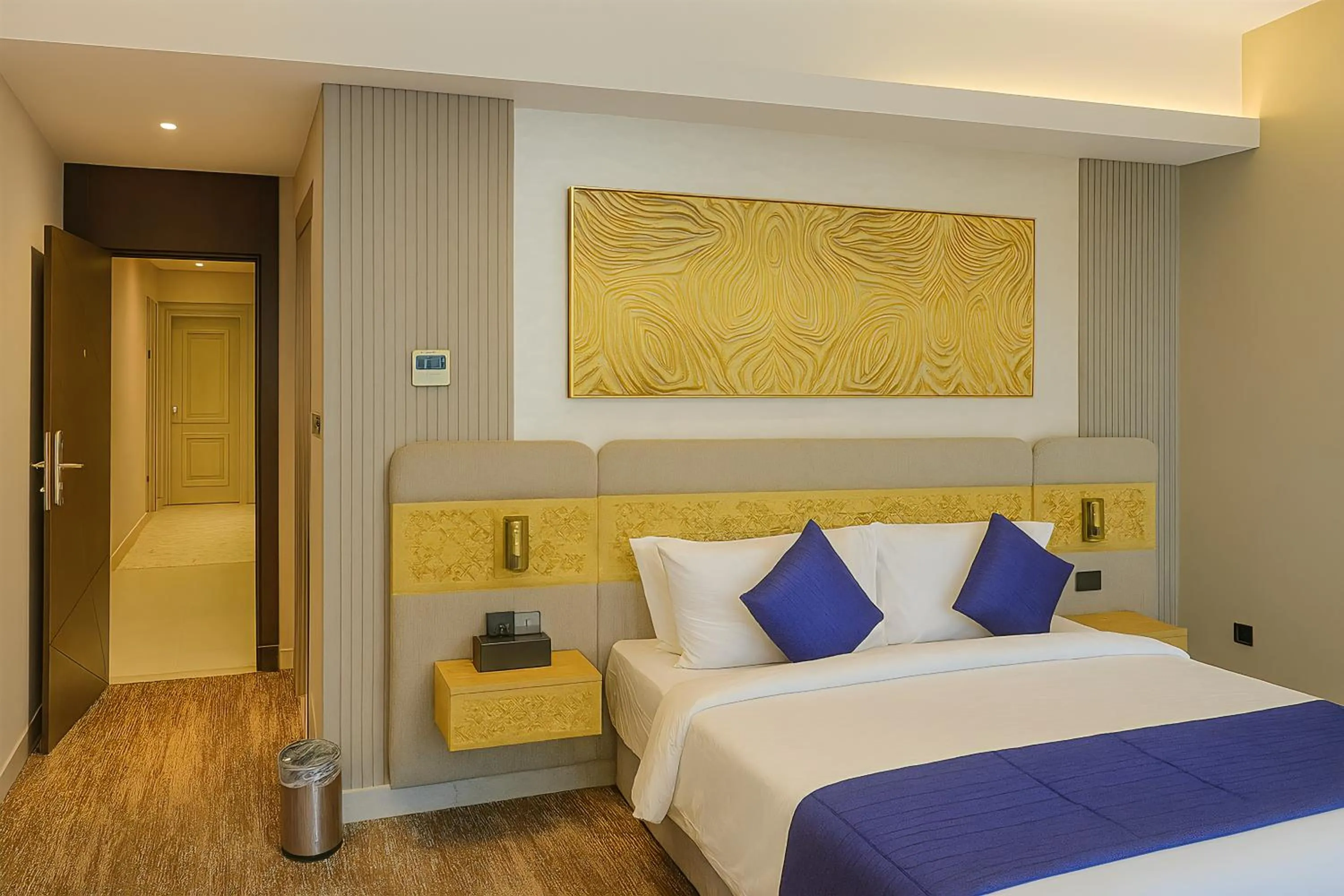 Bedroom, Bed in Elite Served Apartments Al Cornich