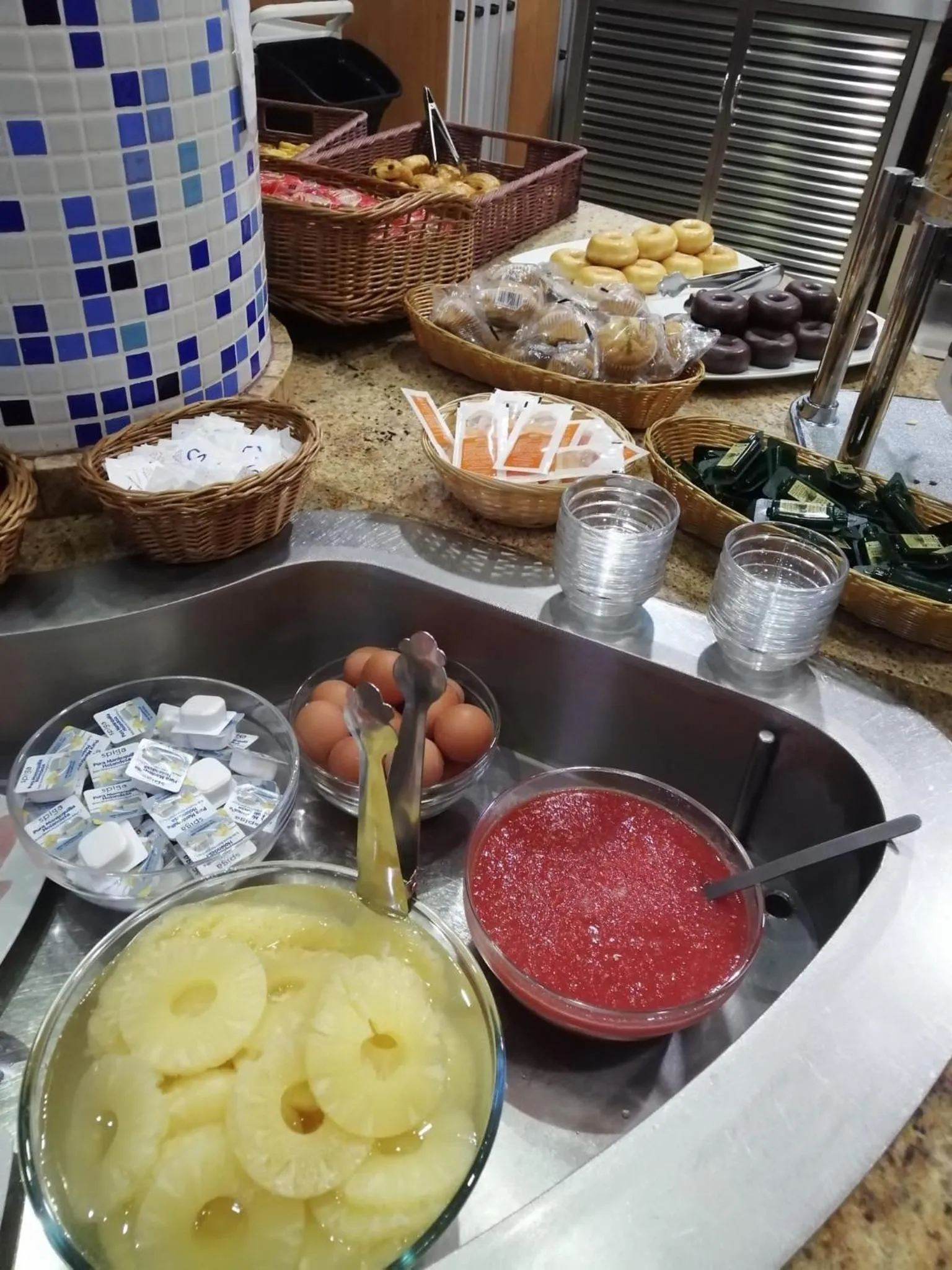 Buffet breakfast in Hotel Vent de Mar