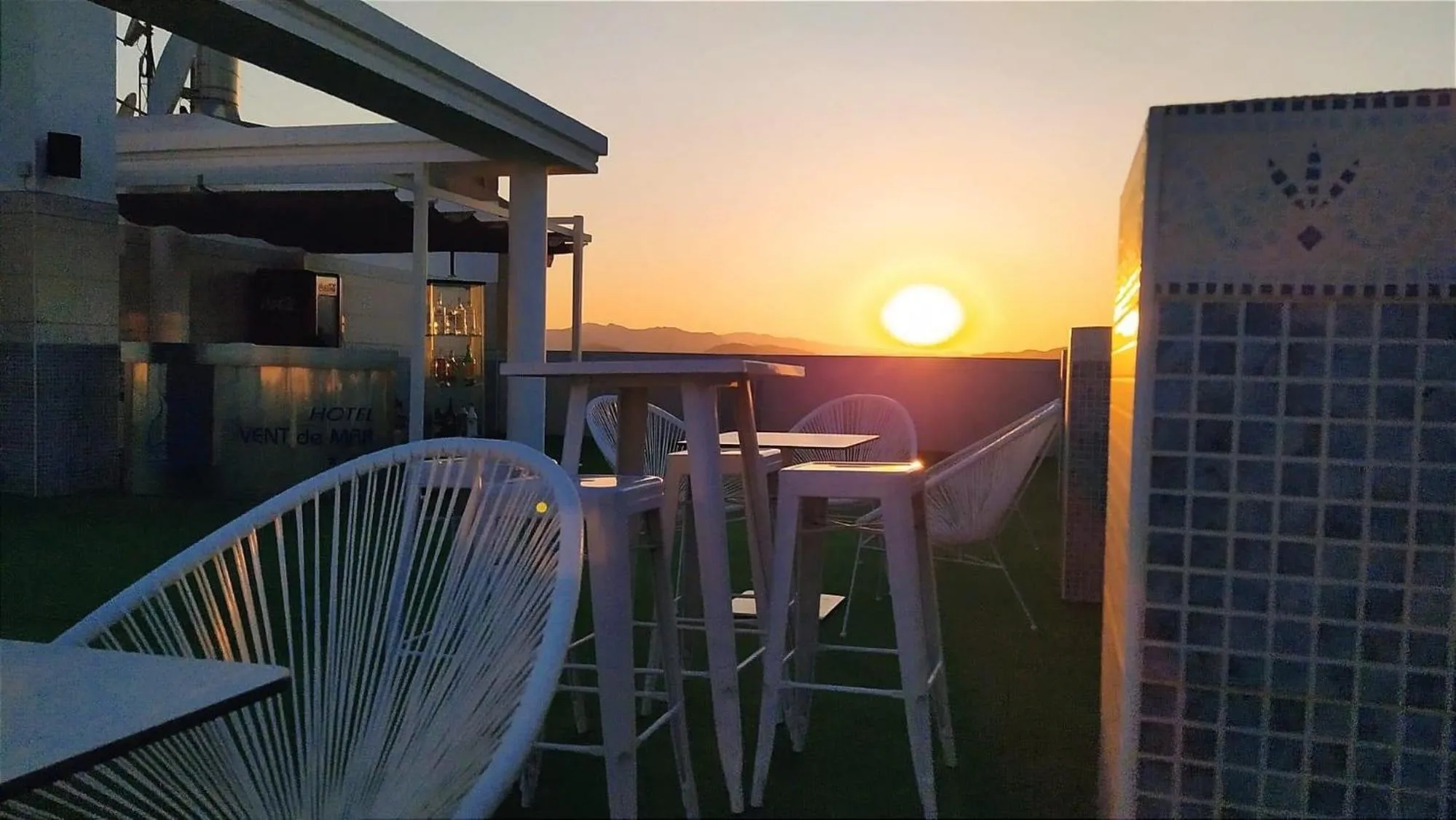Solarium in Hotel Vent de Mar