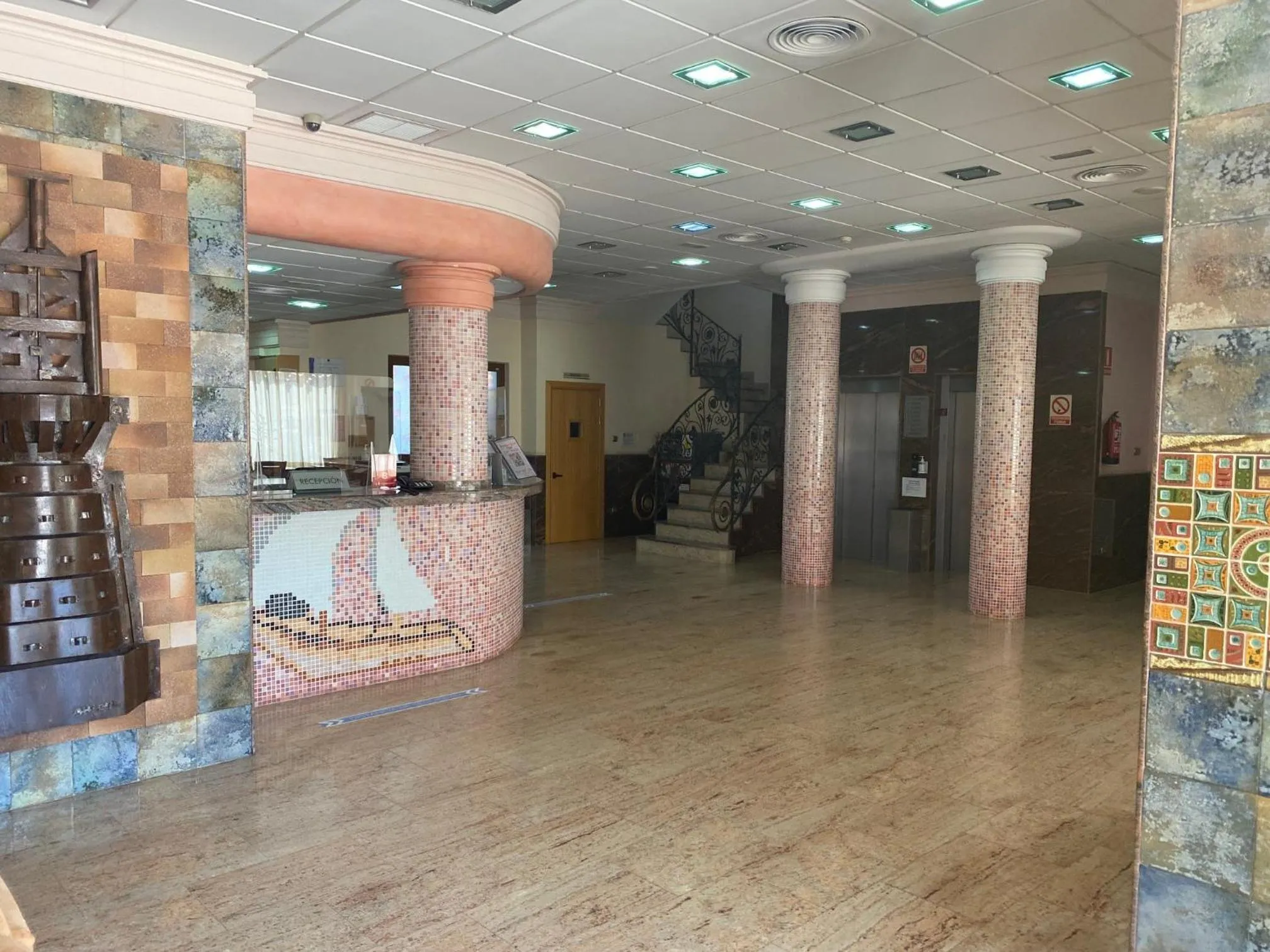 Lobby or reception in Hotel Vent de Mar