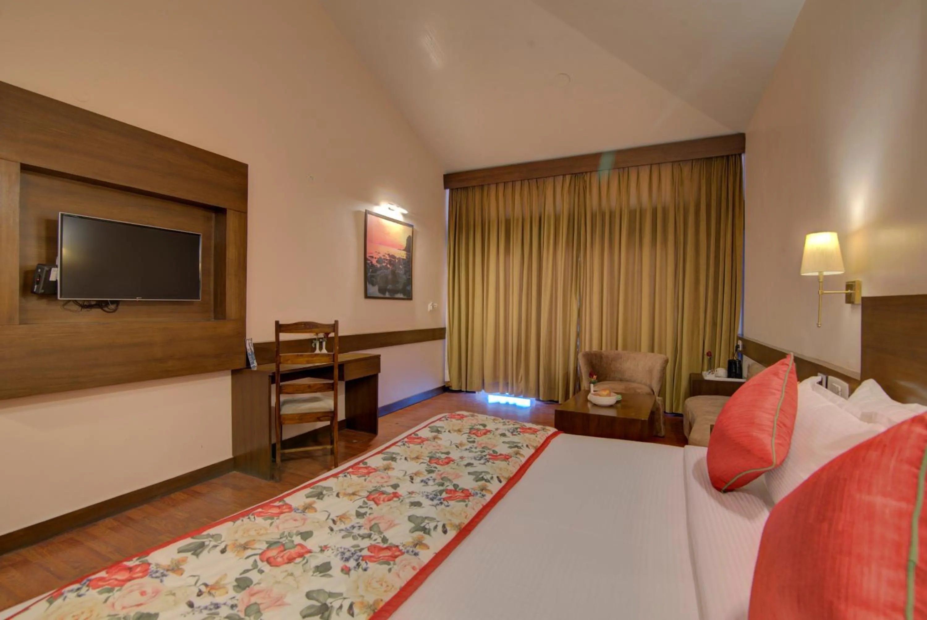 Bedroom in Tarika Resort & Spa , Chail