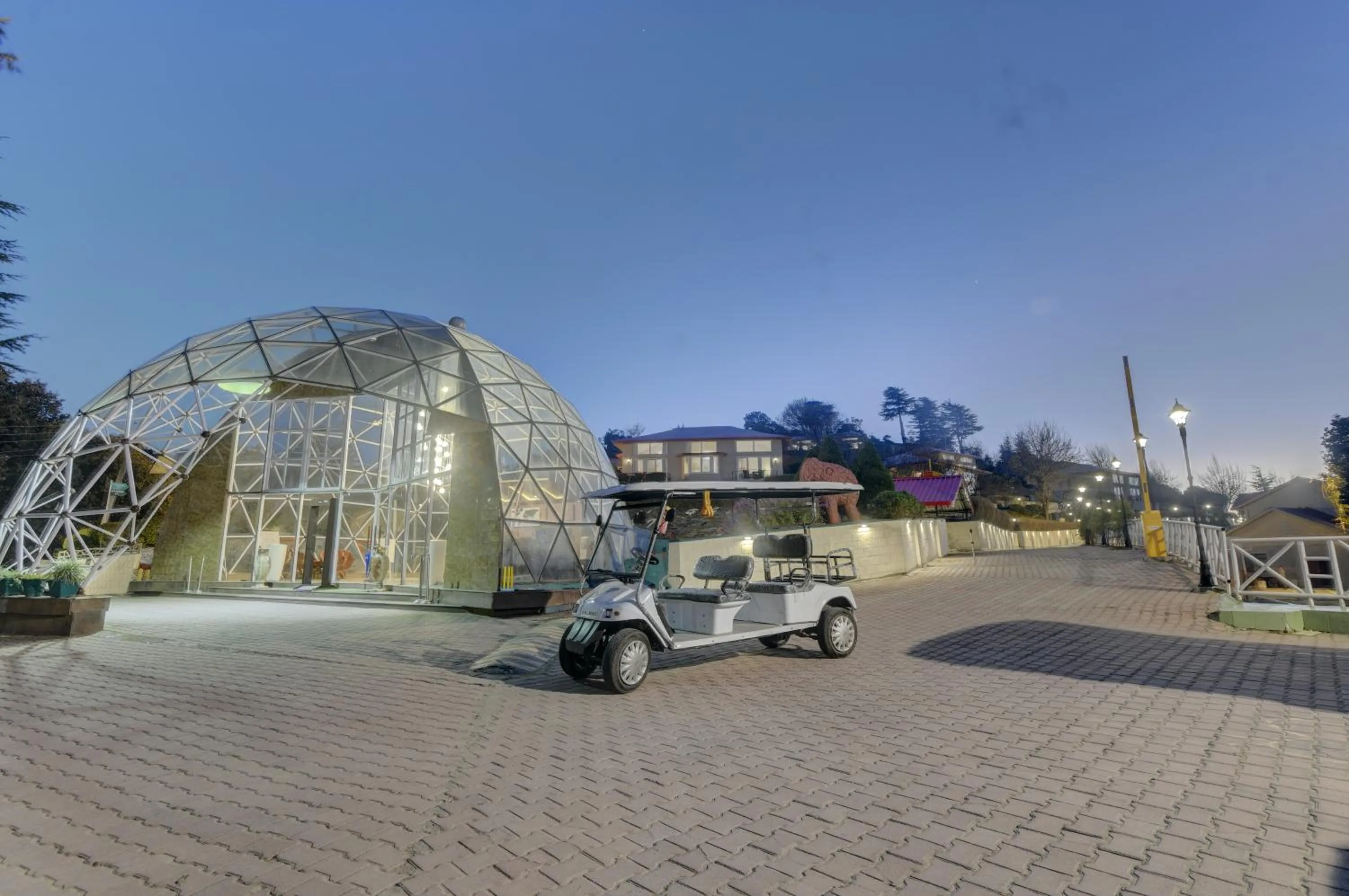 Facade/entrance in Tarika Resort & Spa , Chail