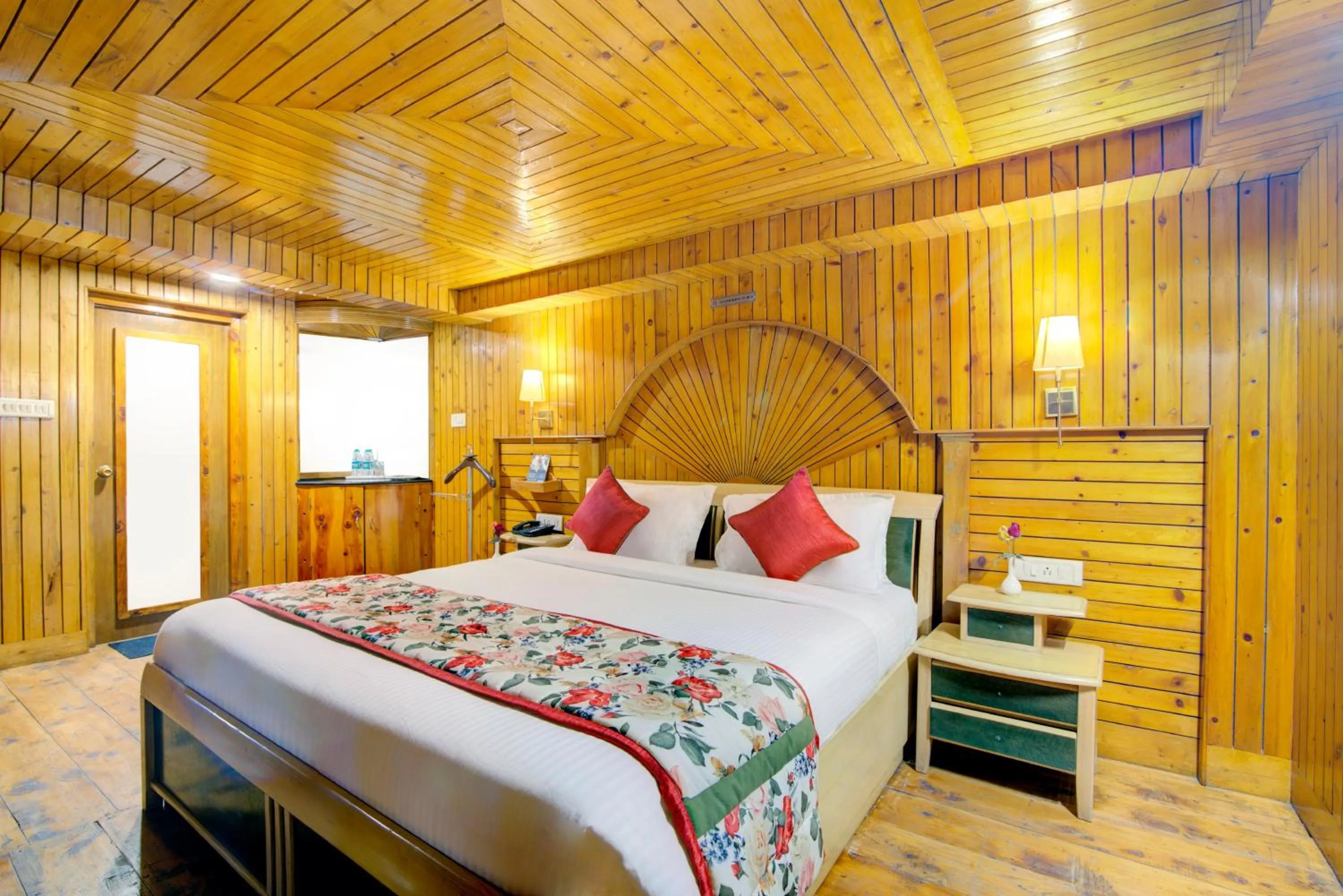 Bedroom in Tarika Resort & Spa , Chail