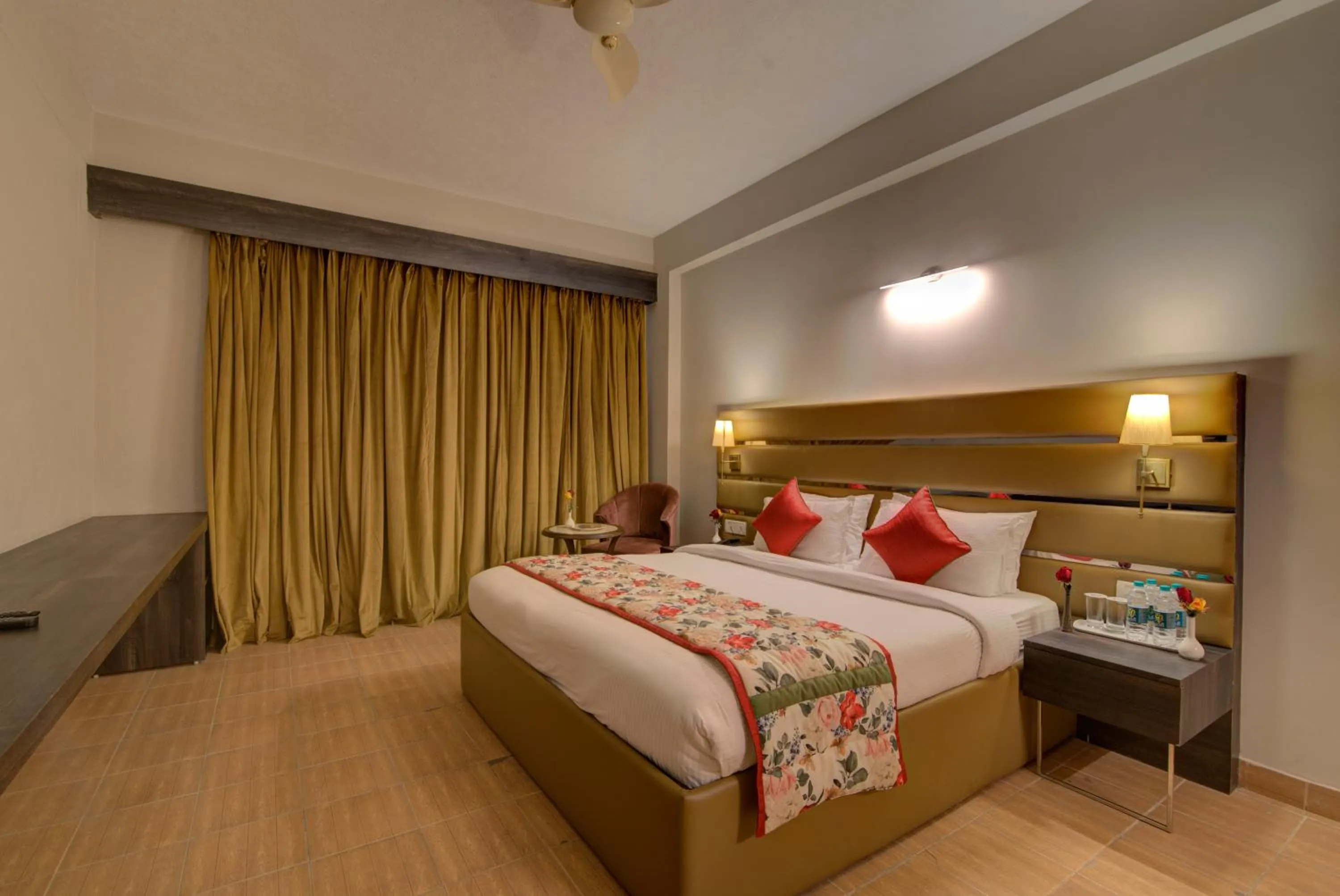 Bedroom in Tarika Resort & Spa , Chail