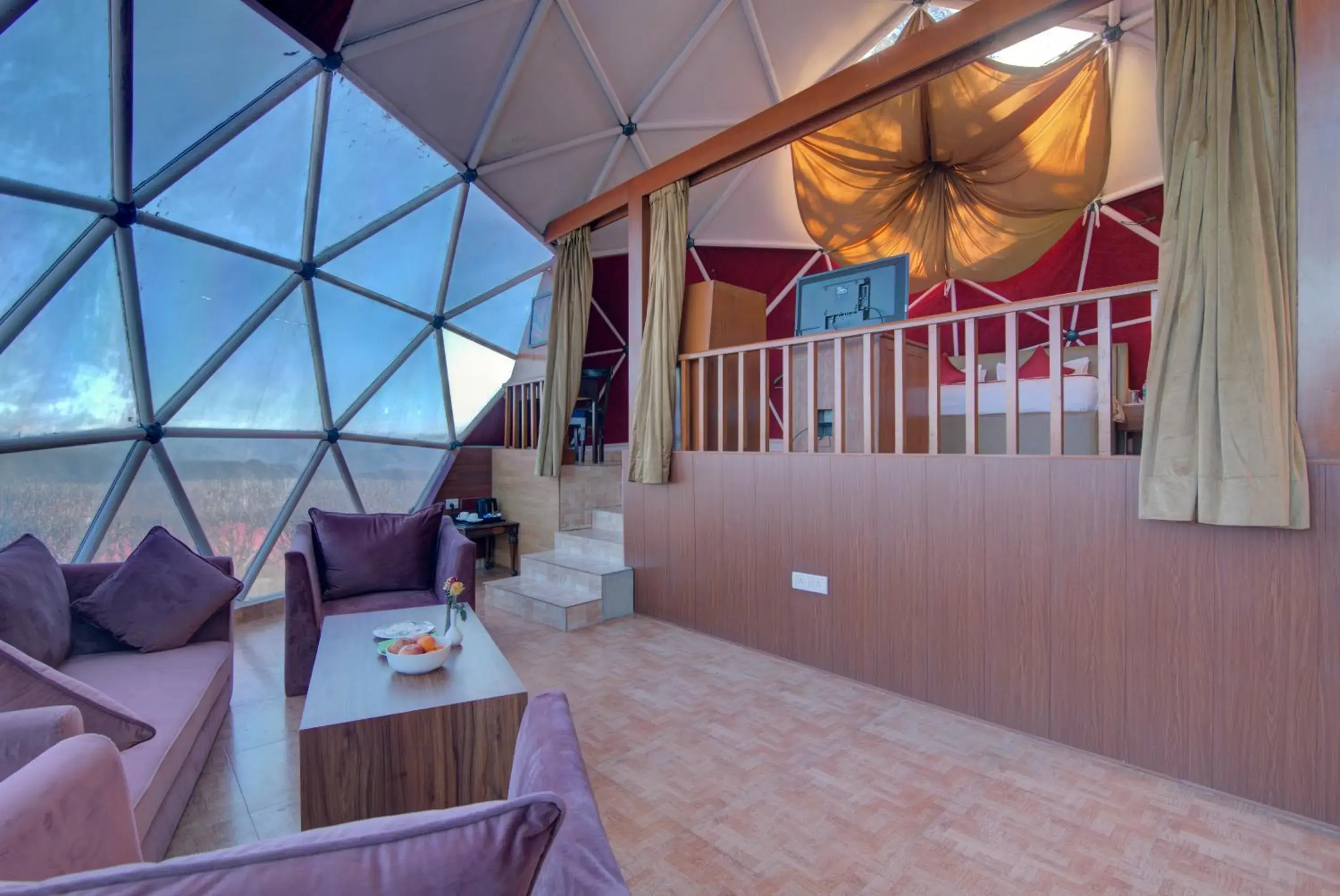 Premium Glass Cottage in Tarika Resort & Spa , Chail Premium Glass Cottage in Tarika Resort & Spa , Chail