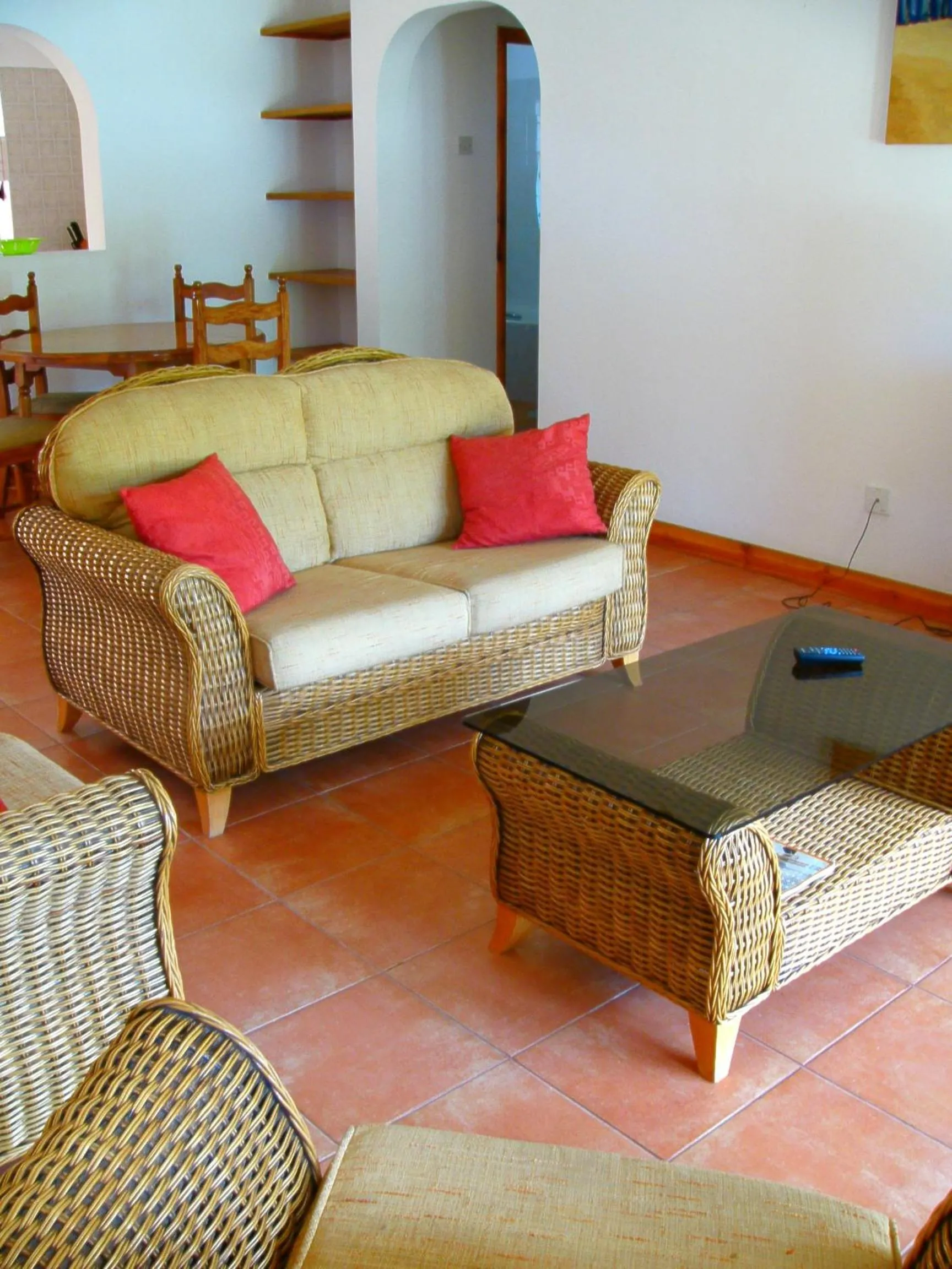 Living room in La Villa Therese