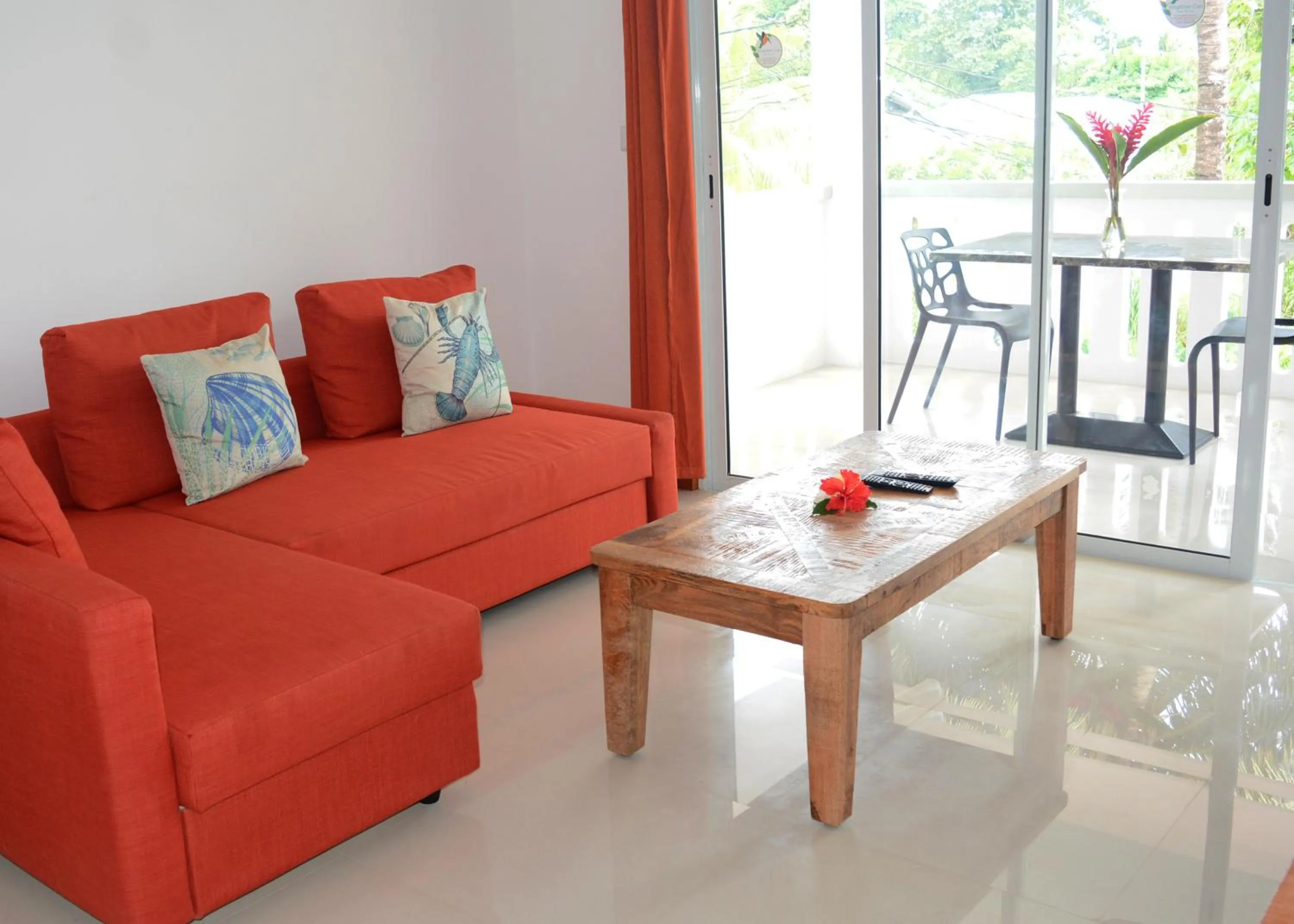 Living room in La Villa Therese