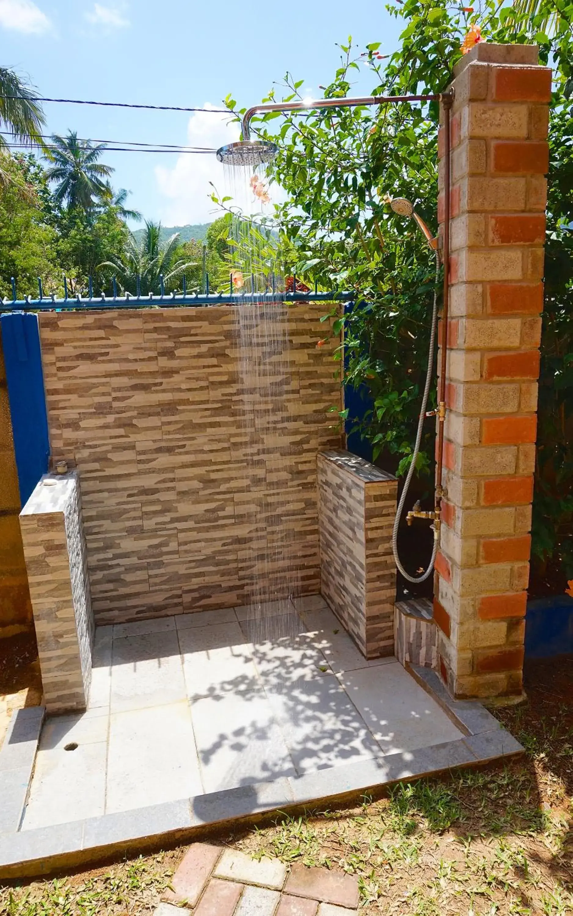 Shower in La Villa Therese Shower in La Villa Therese