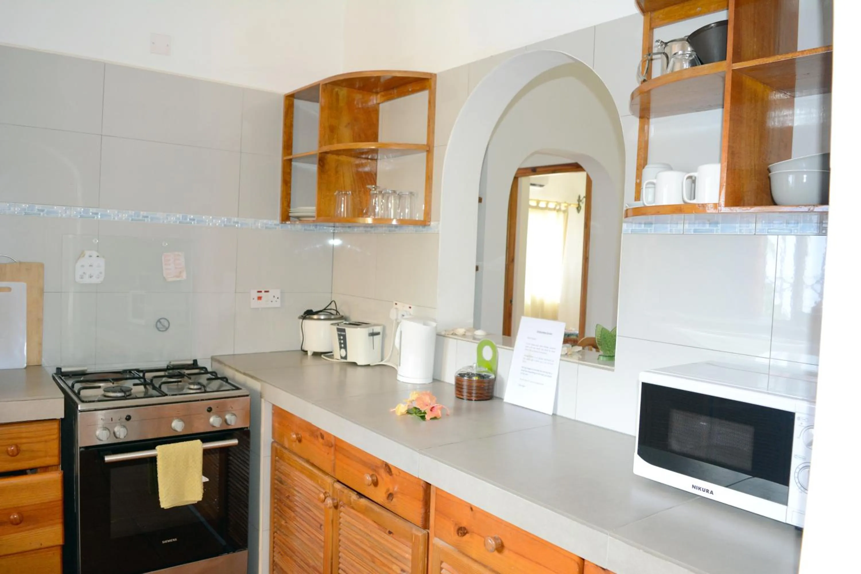kitchen in La Villa Therese