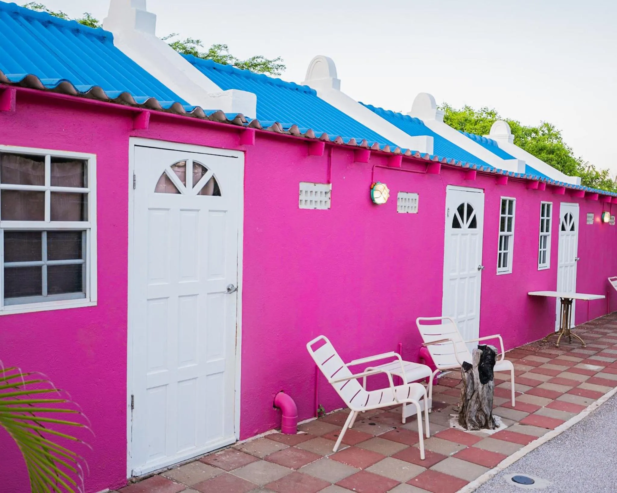 Patio in Landhuis Daniel - Plantation House