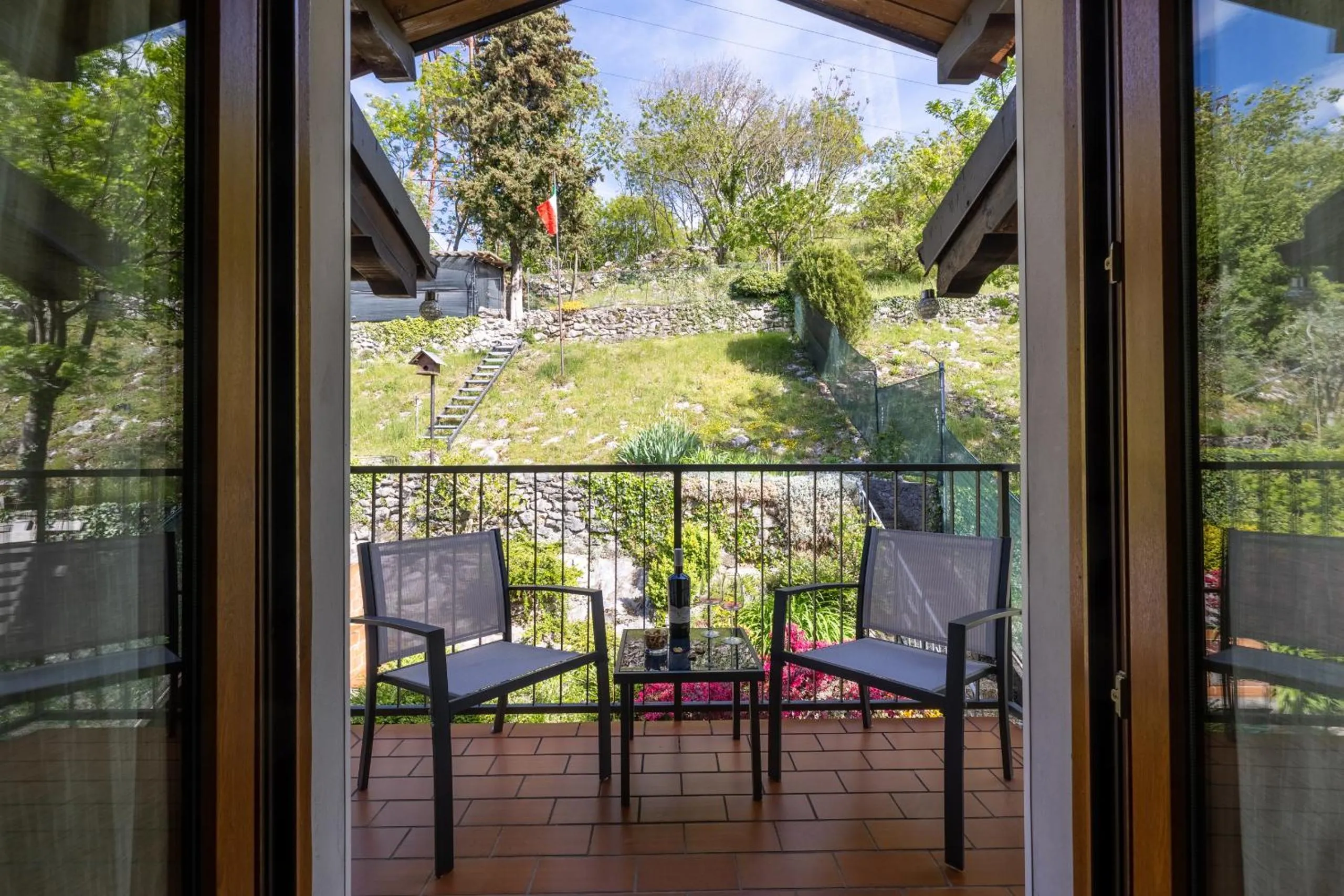 Balcony/Terrace in Appartamento Al Forte