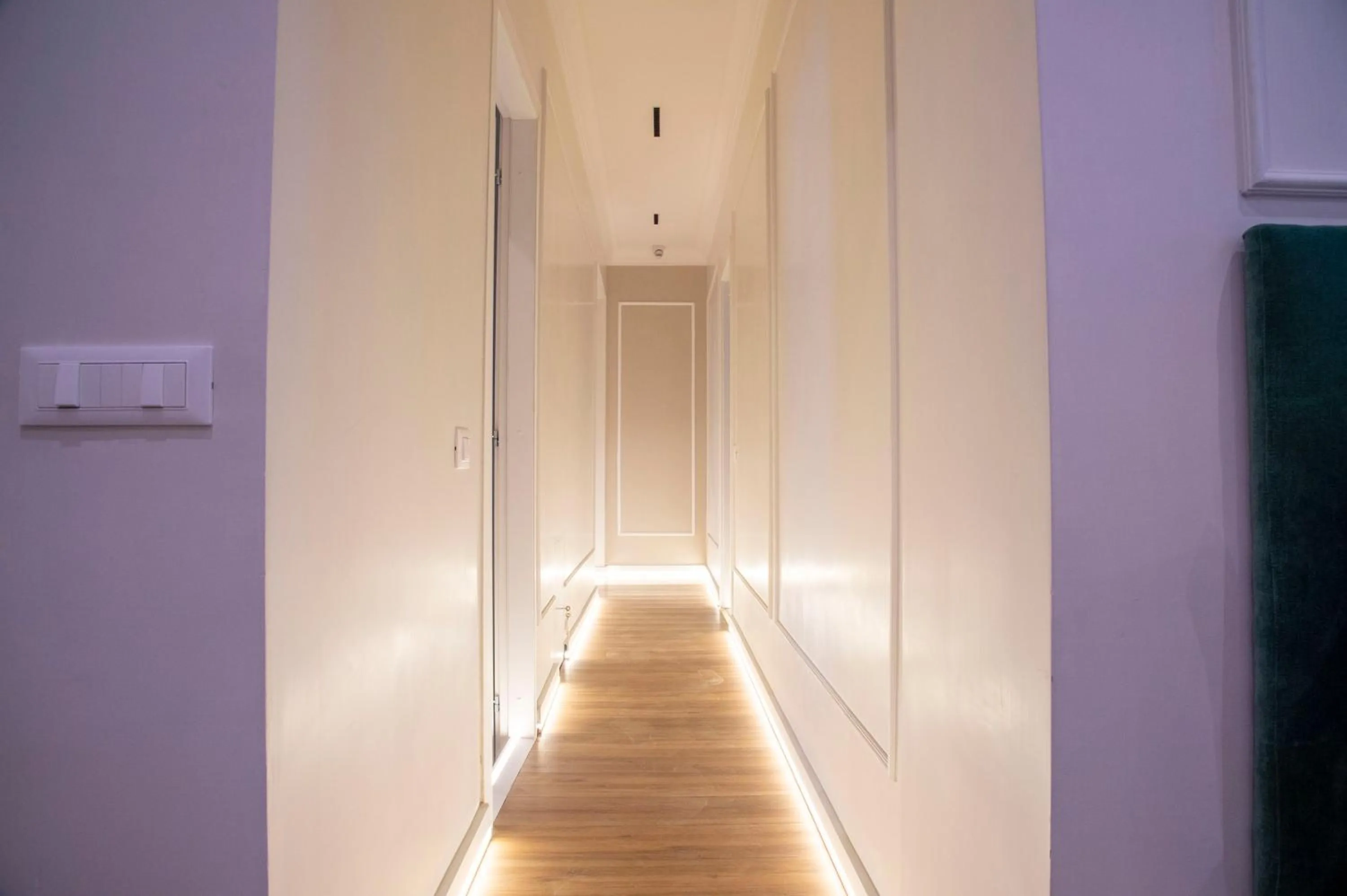 Inner courtyard view in AD Suites Tritone