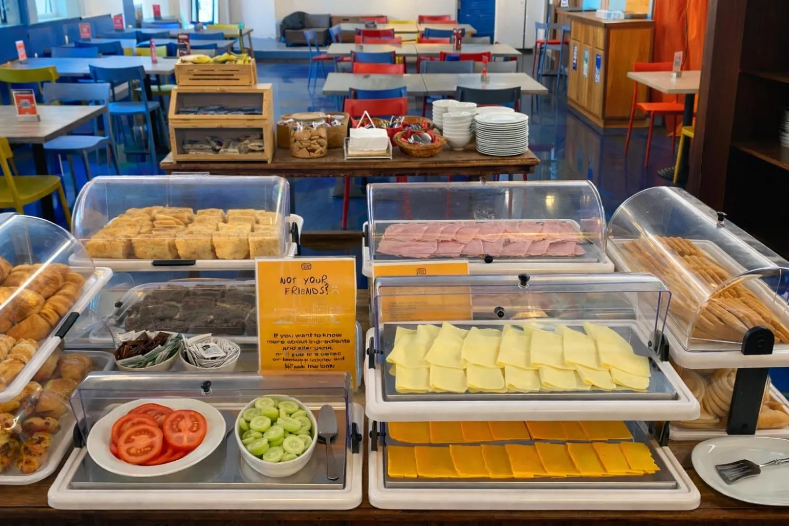 Breakfast in Ostello Bello Genova