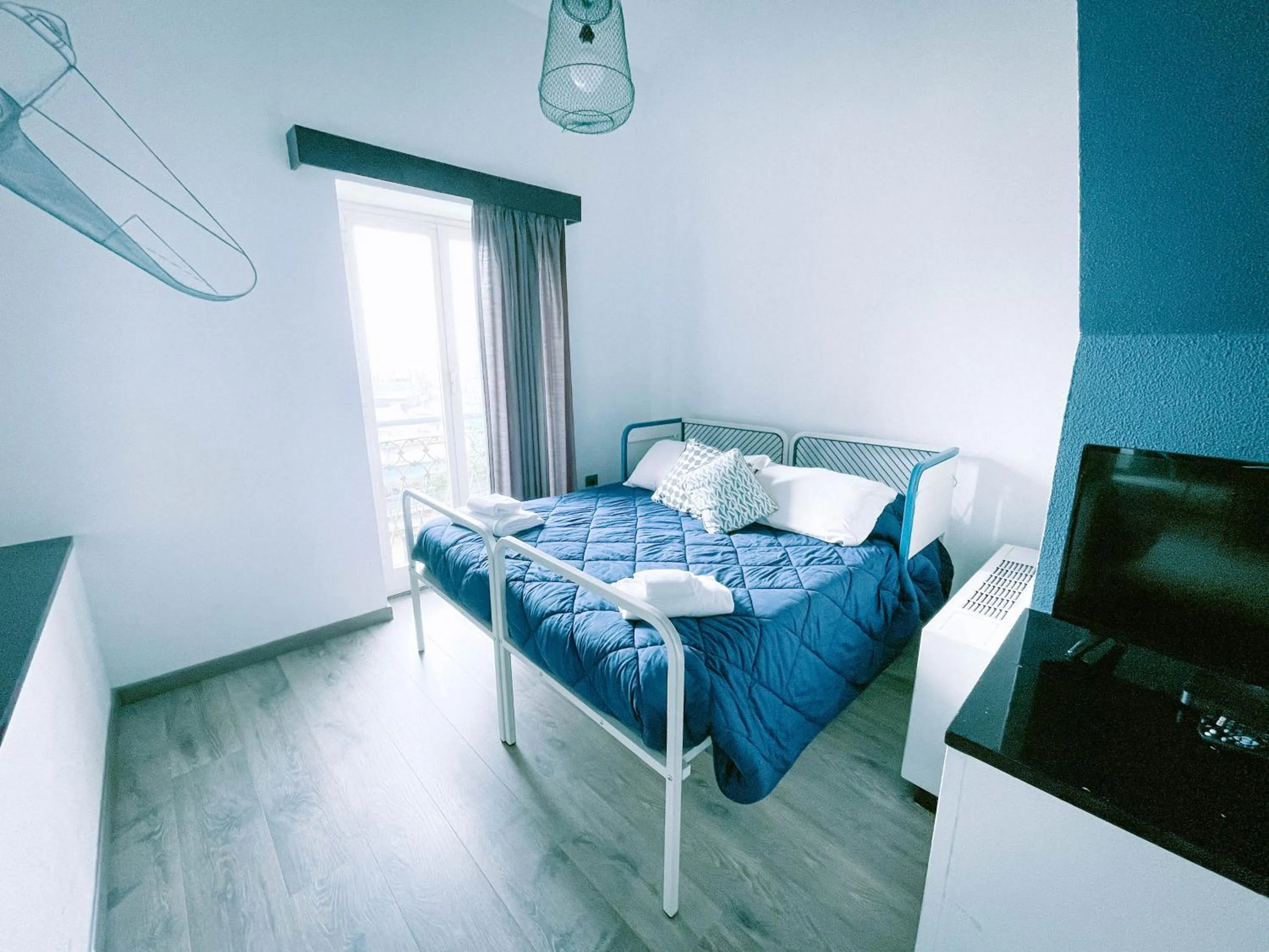 Bedroom, Bed in Ostello Bello Genova