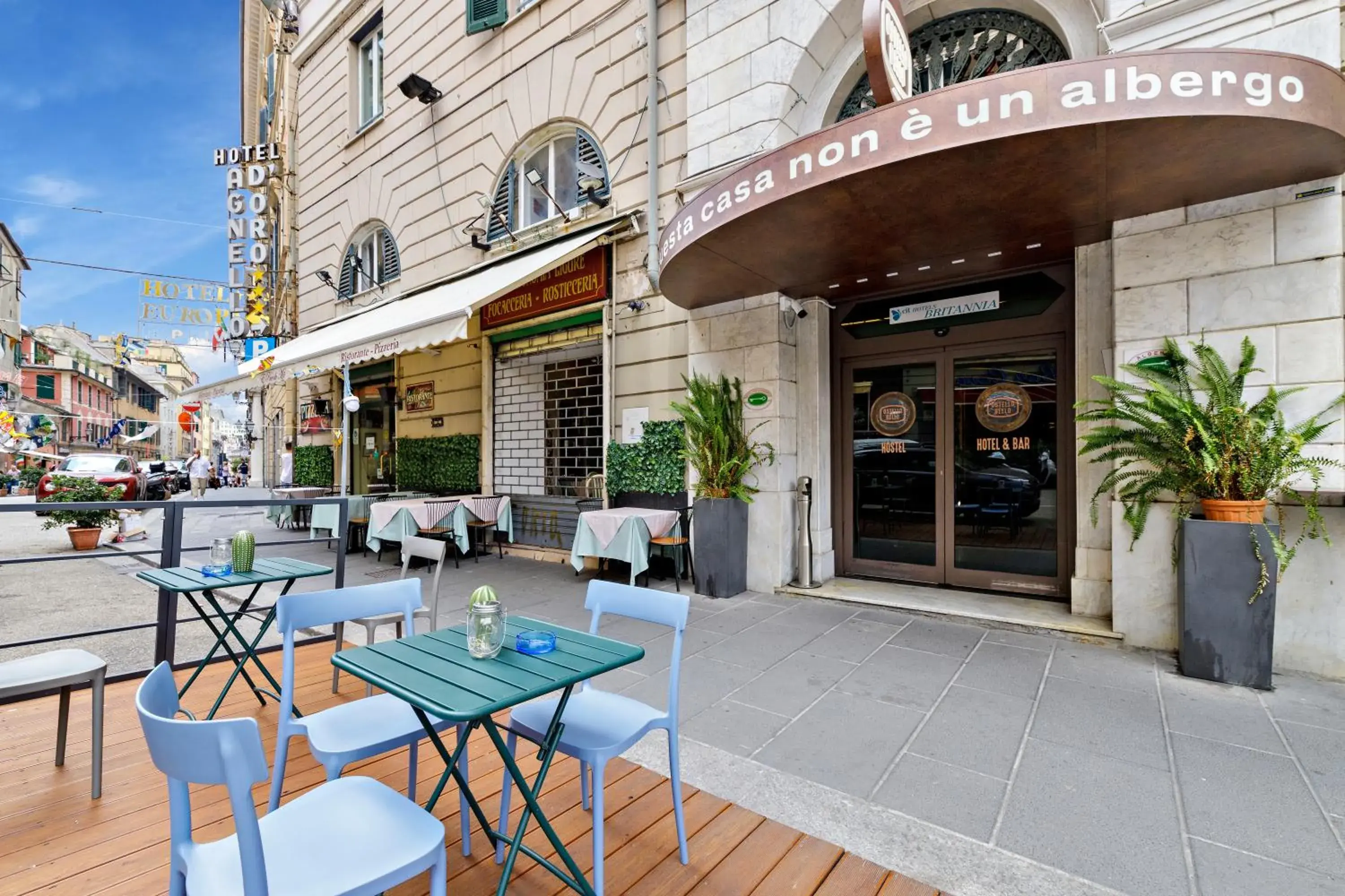 Property building in Ostello Bello Genova Property building in Ostello Bello Genova