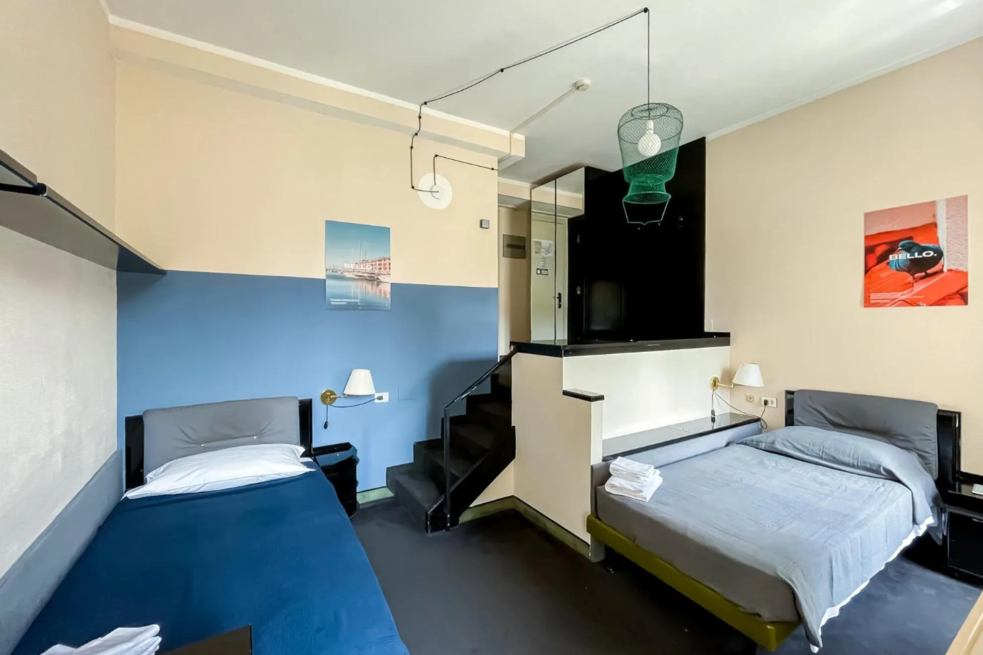 Bedroom, Bed in Ostello Bello Genova