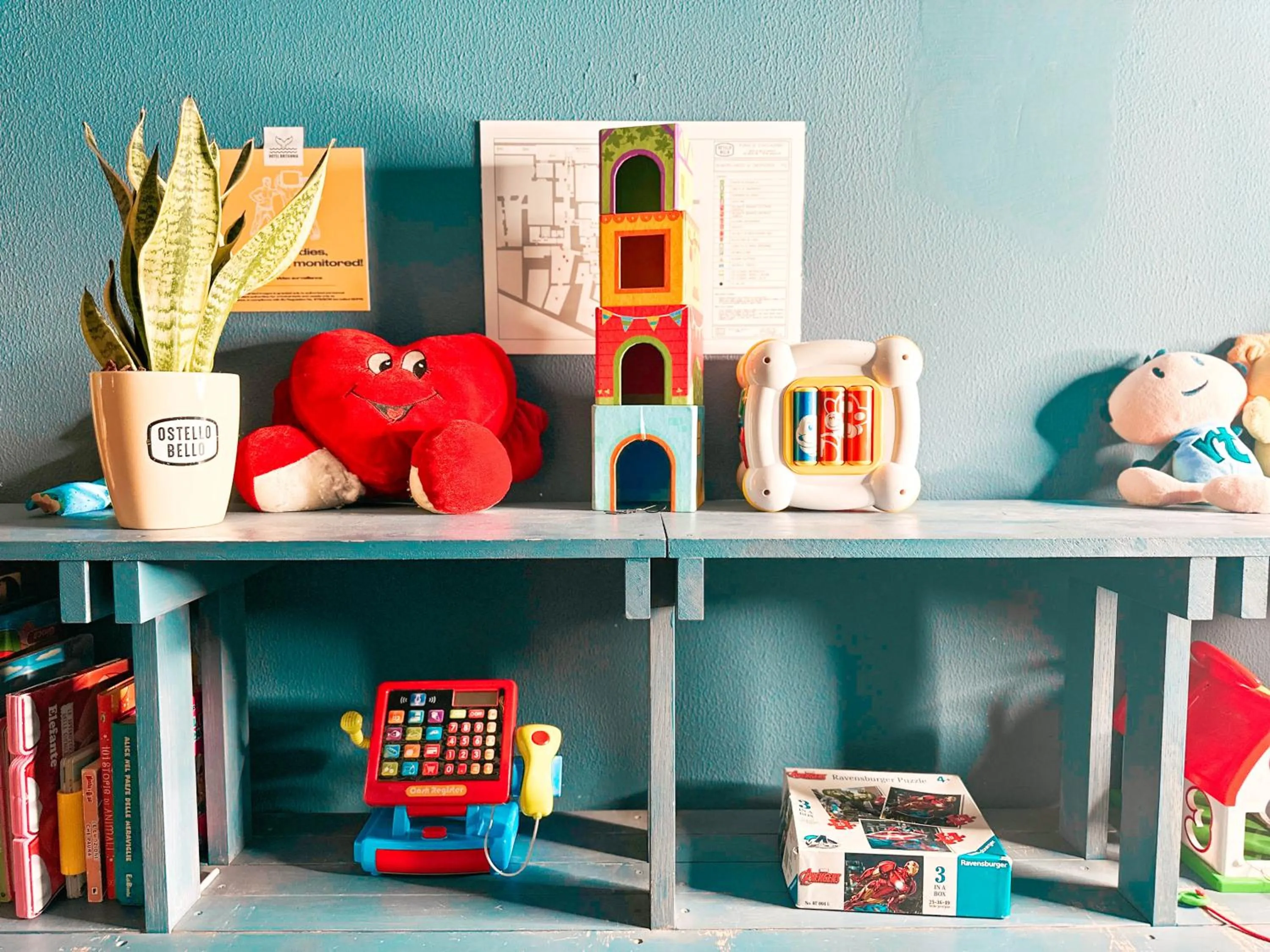 Kids's club in Ostello Bello Genova