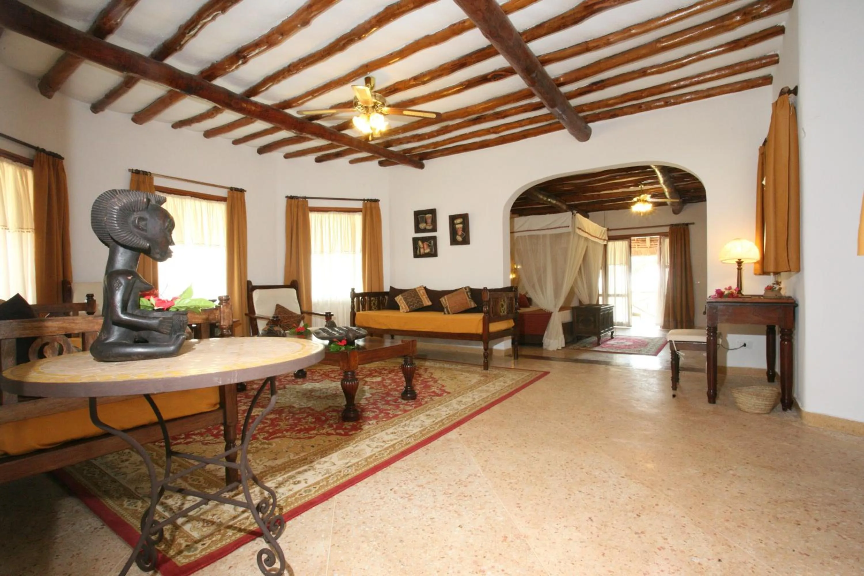 Living room in Karafuu Beach Resort & Spa