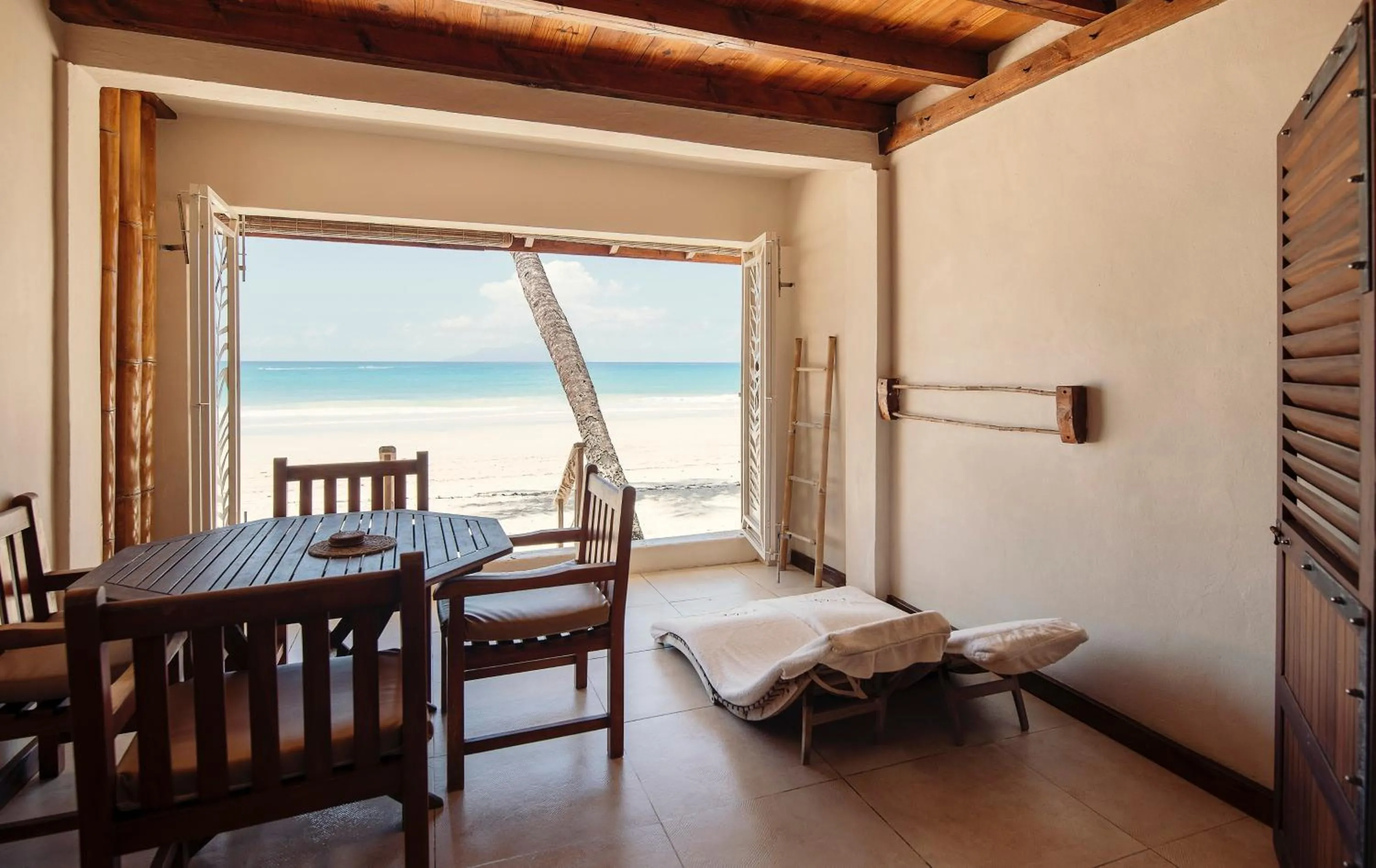 Balcony/Terrace, Bed in Clef des Iles